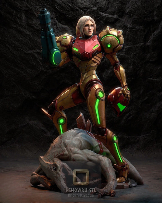 5231 Samus Aran - Metroid - STL 3D Print Files