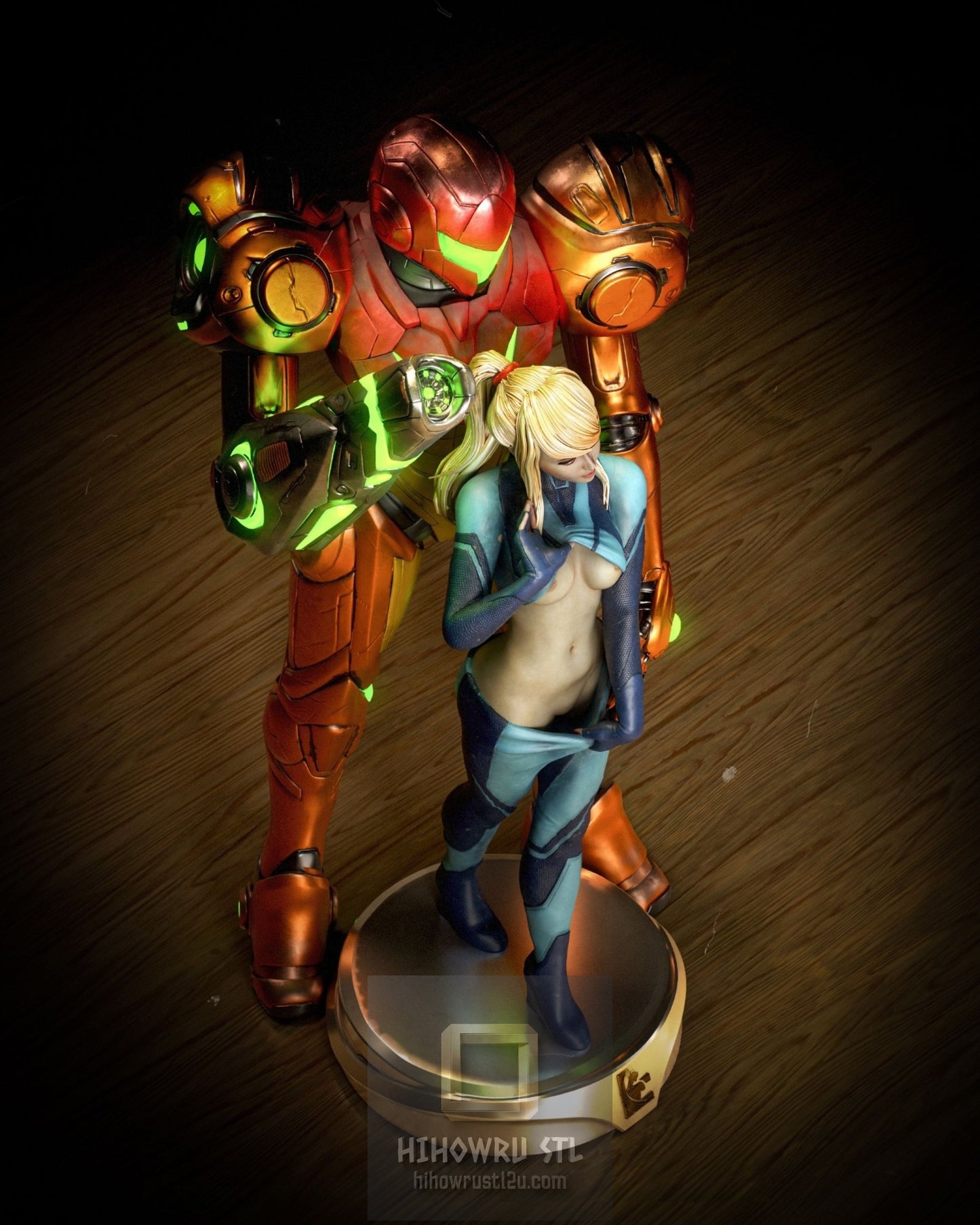 5100 Samus Aran NSFW - Metroid - STL 3D Print Files