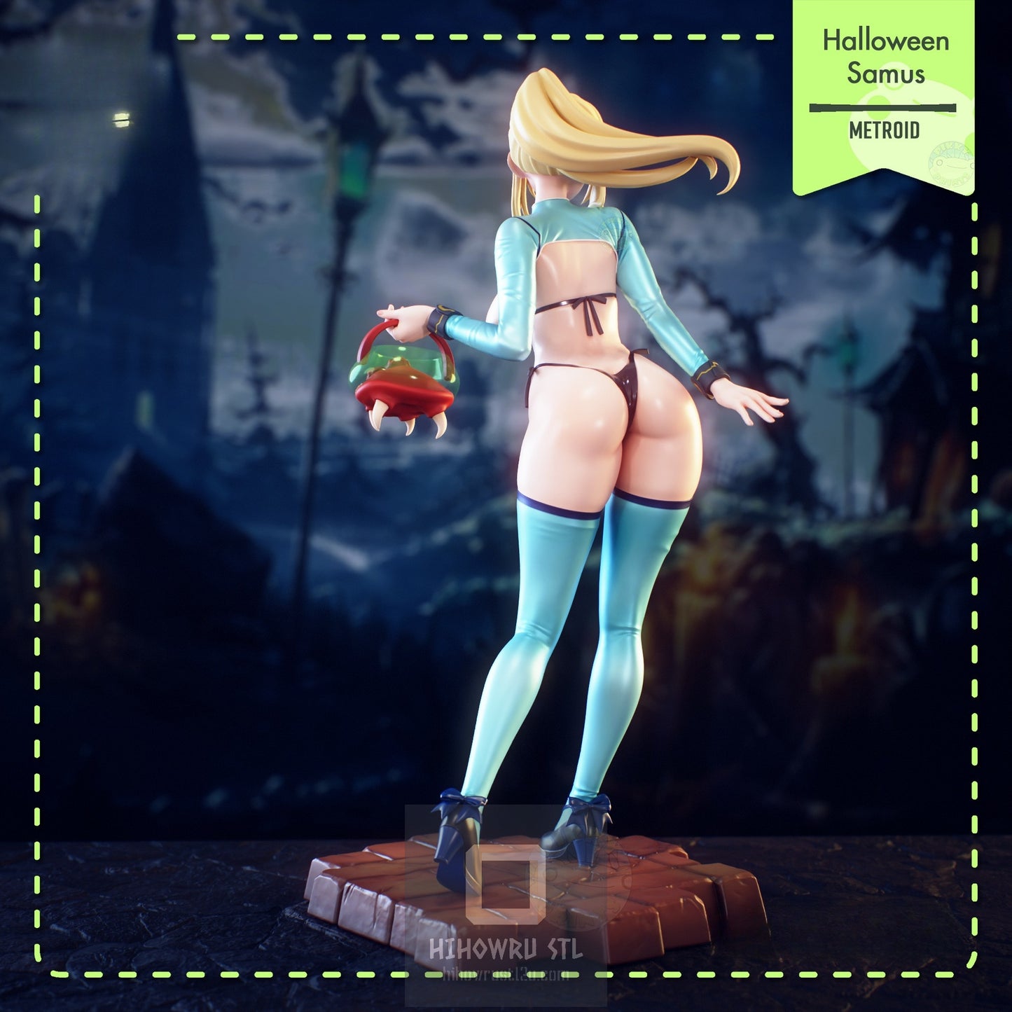4612 Samus Aran NSFW - Metroid - STL 3D Print Files