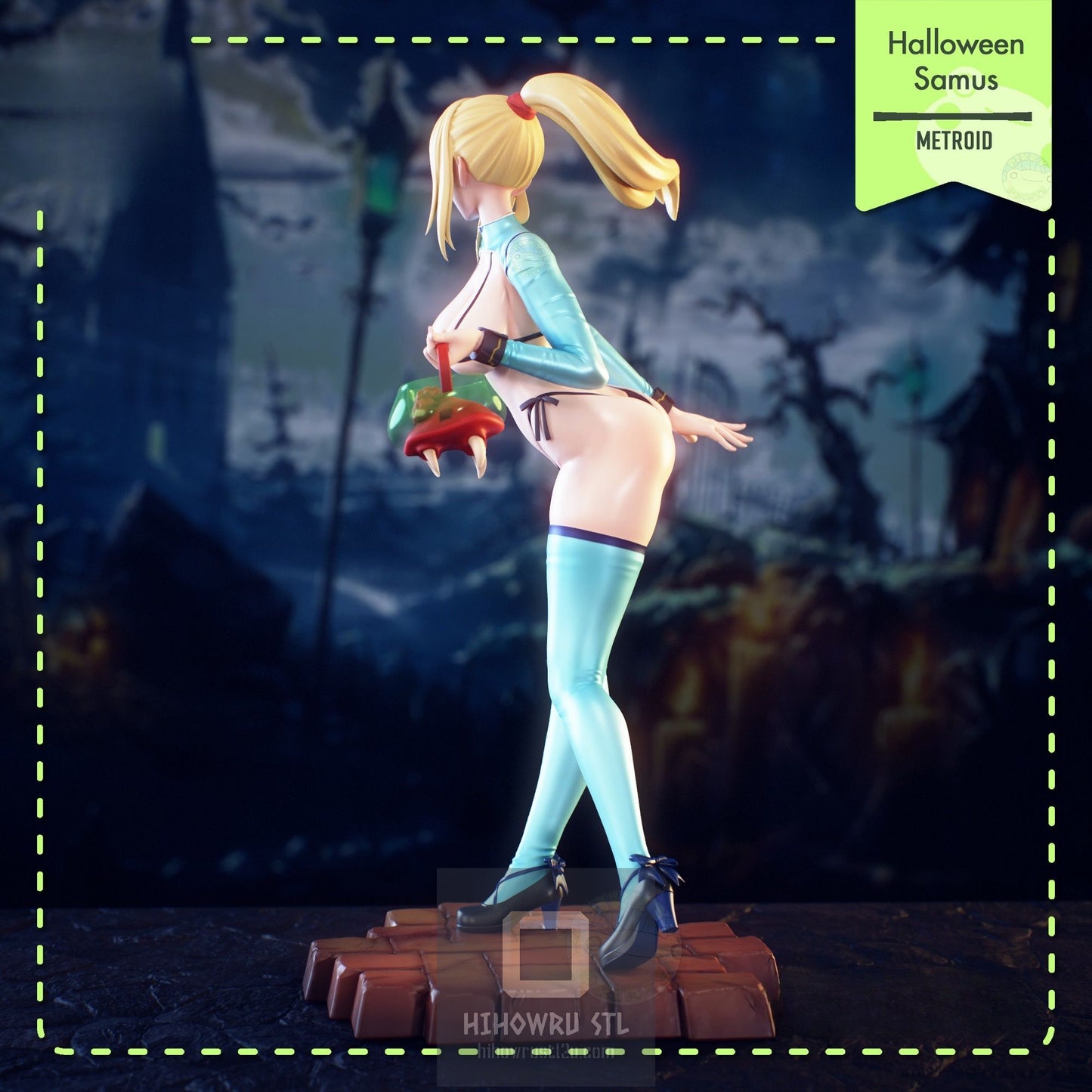 4612 Samus Aran NSFW - Metroid - STL 3D Print Files