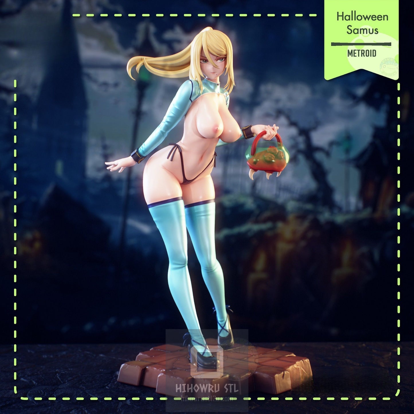 4612 Samus Aran NSFW - Metroid - STL 3D Print Files