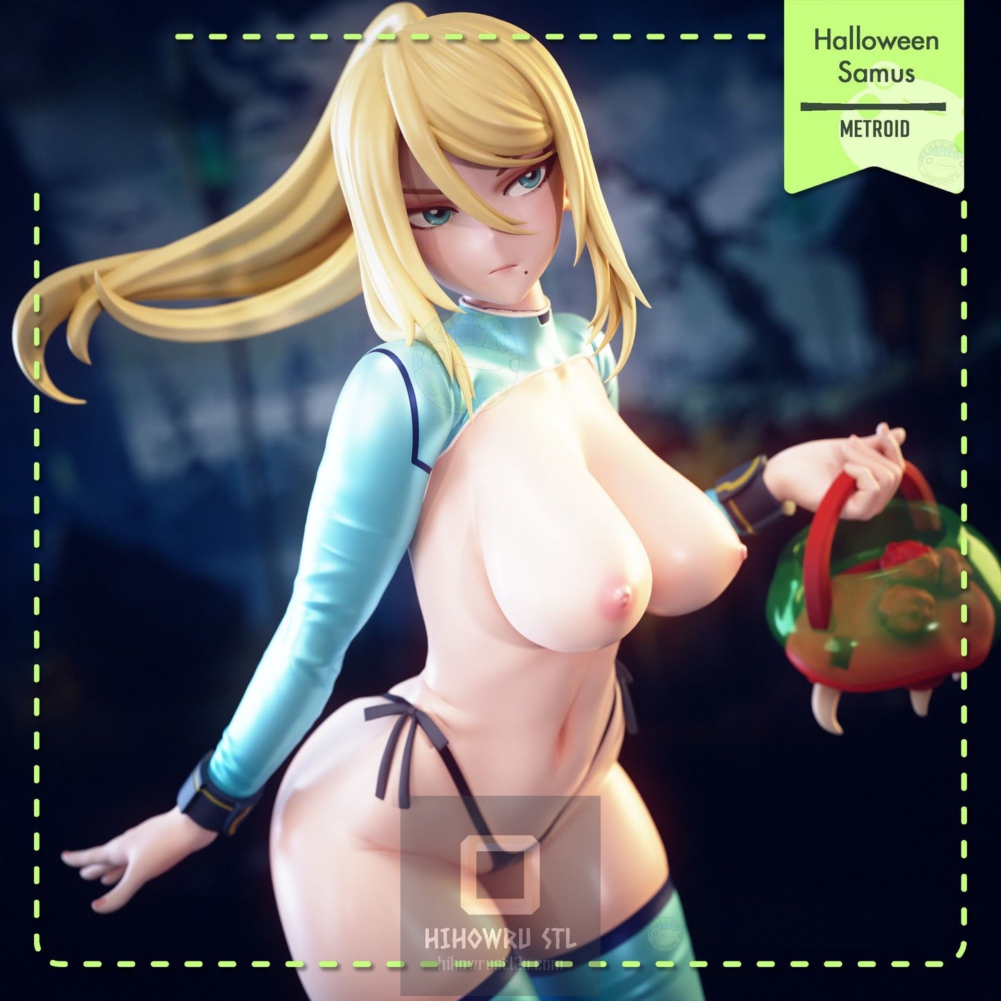 4612 Samus Aran NSFW - Metroid - STL 3D Print Files
