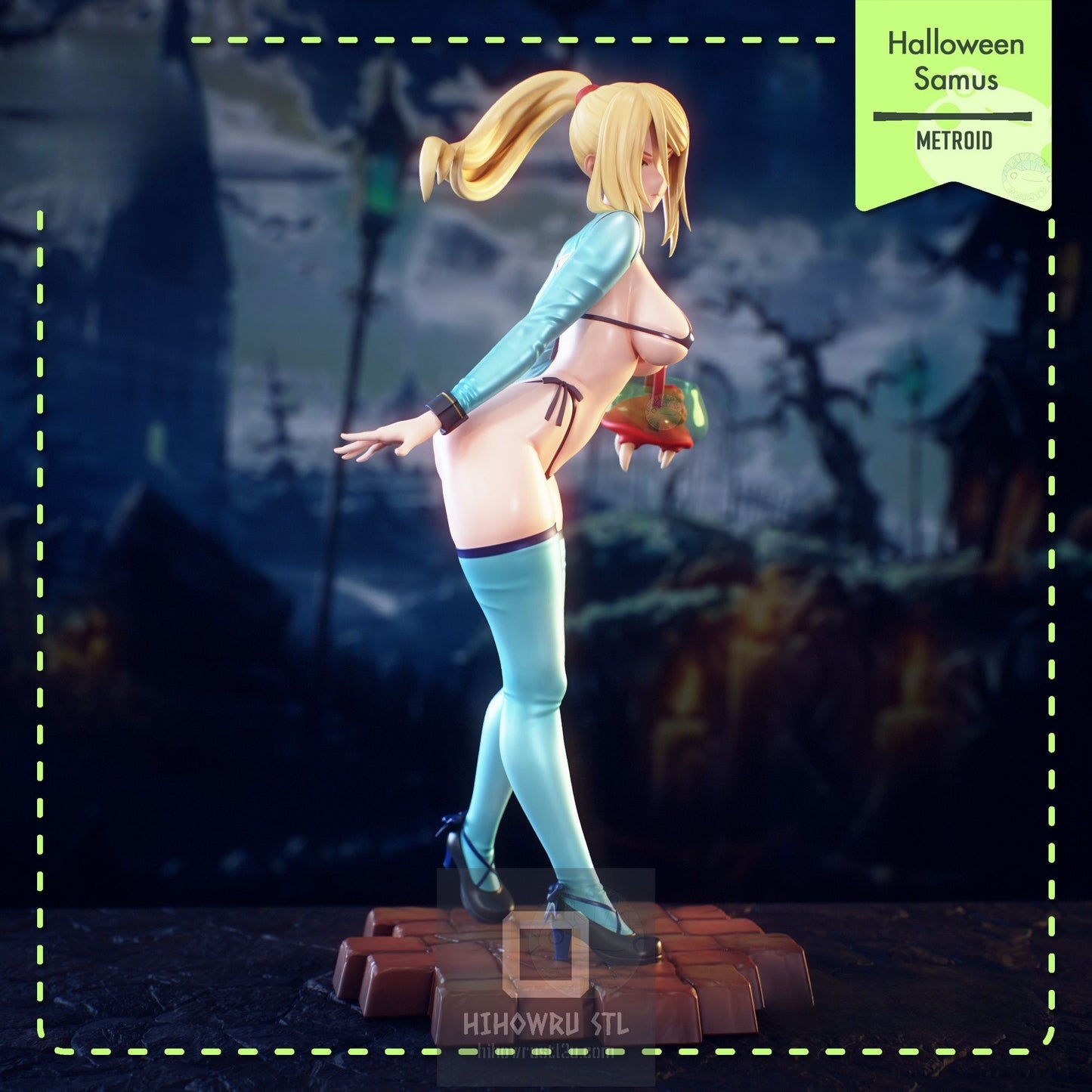 4612 Samus Aran NSFW - Metroid - STL 3D Print Files