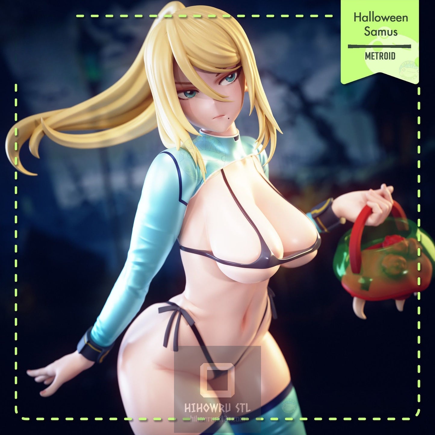 4612 Samus Aran NSFW - Metroid - STL 3D Print Files