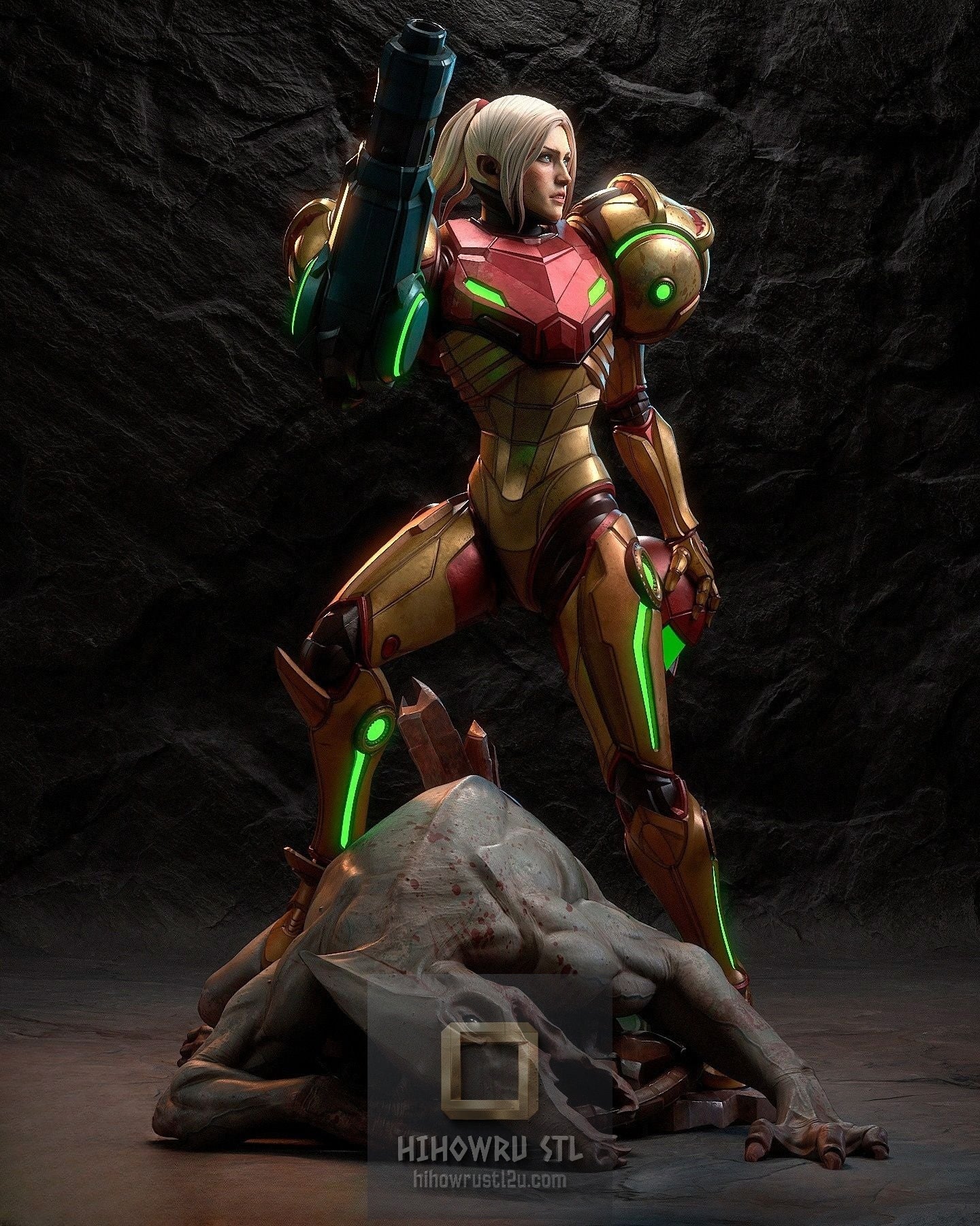 5231 Samus Aran - Metroid - STL 3D Print Files