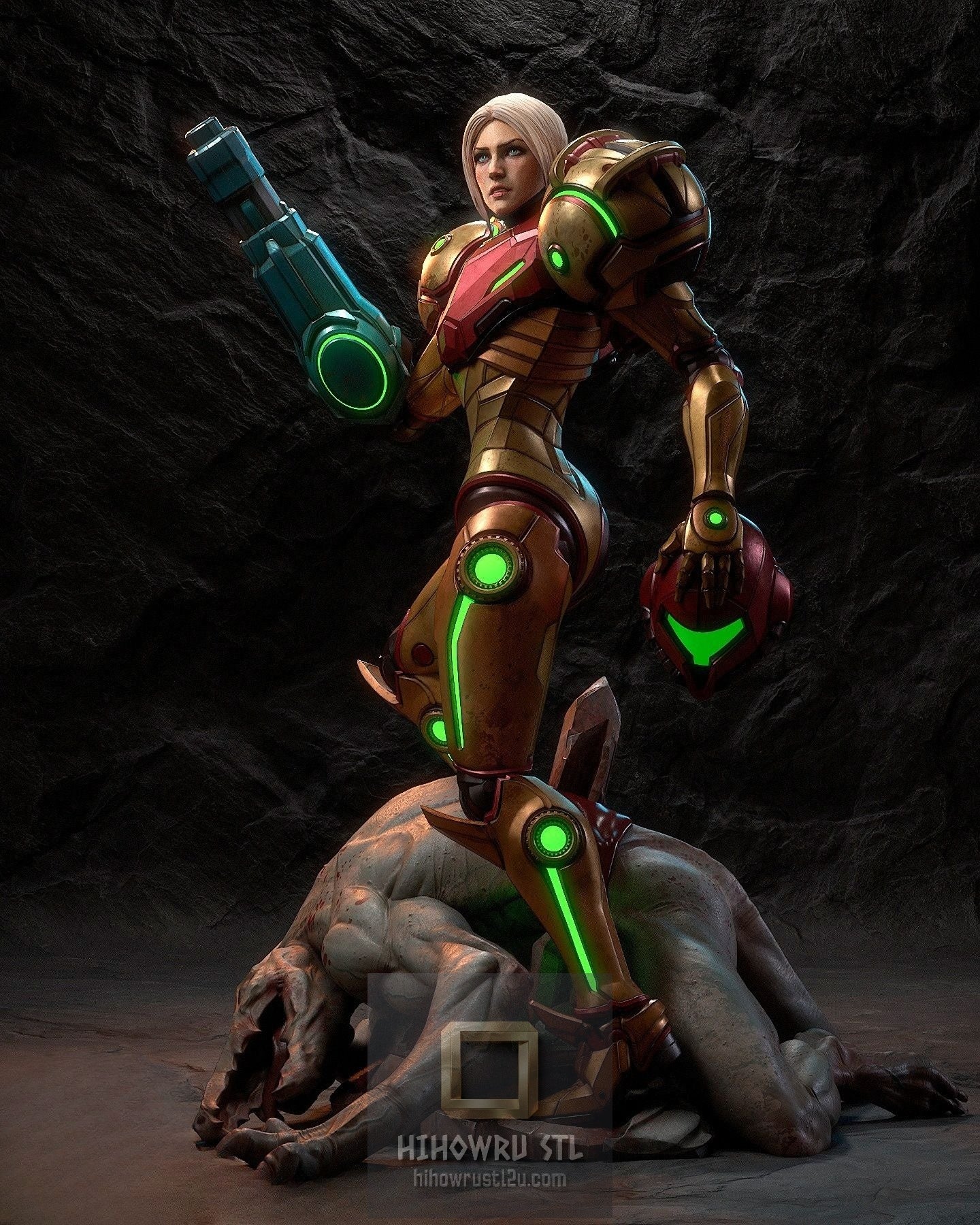 5231 Samus Aran - Metroid - STL 3D Print Files