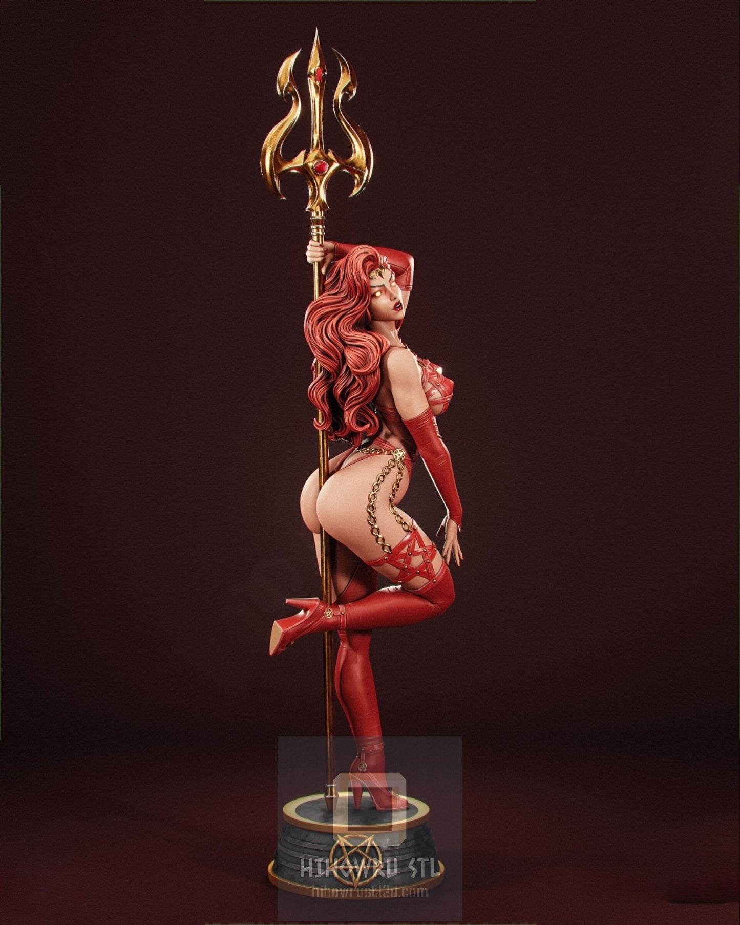 4558 Satana Hellstrom - Marvel Comics - STL 3D Print Files