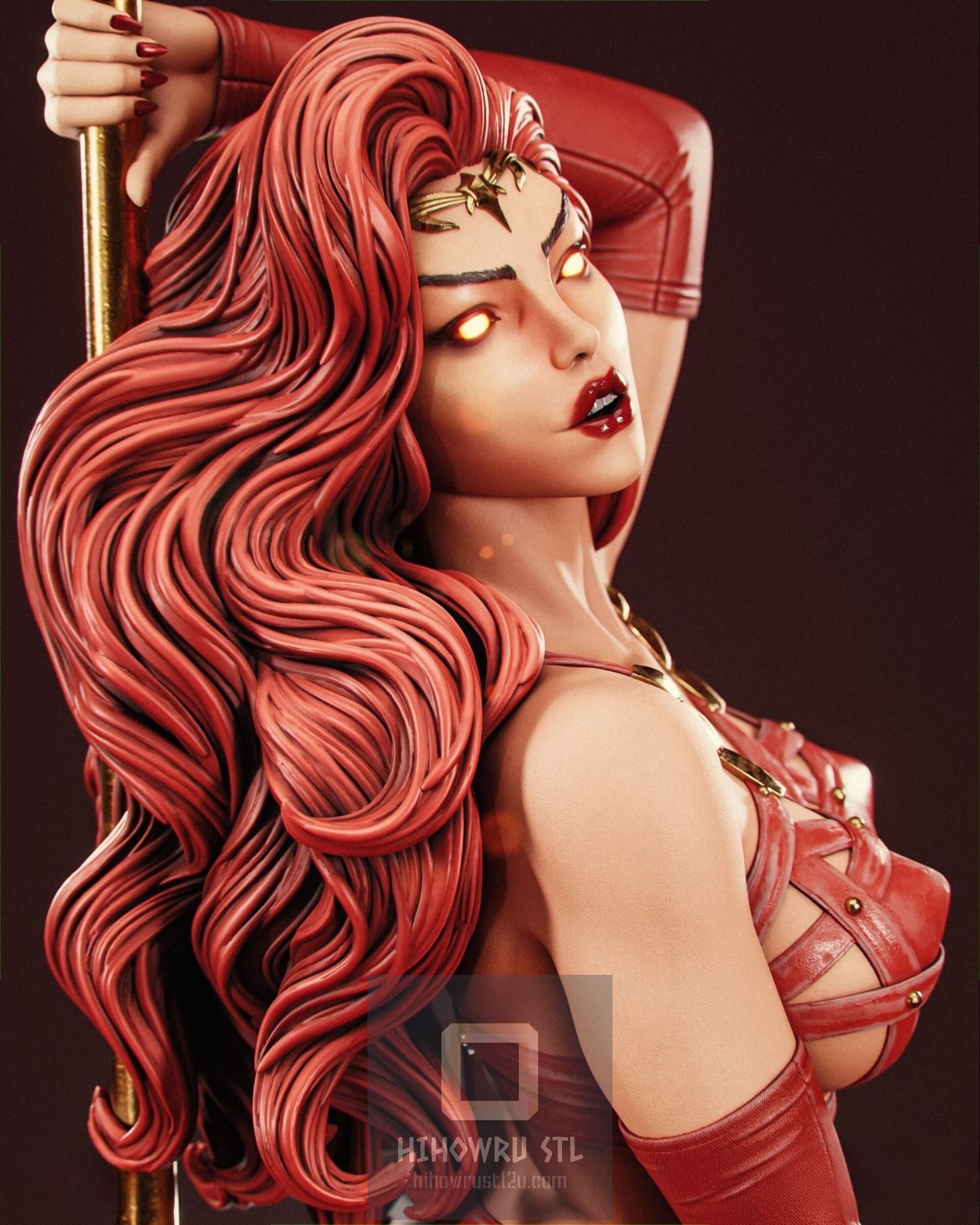 4558 Satana Hellstrom - Marvel Comics - STL 3D Print Files