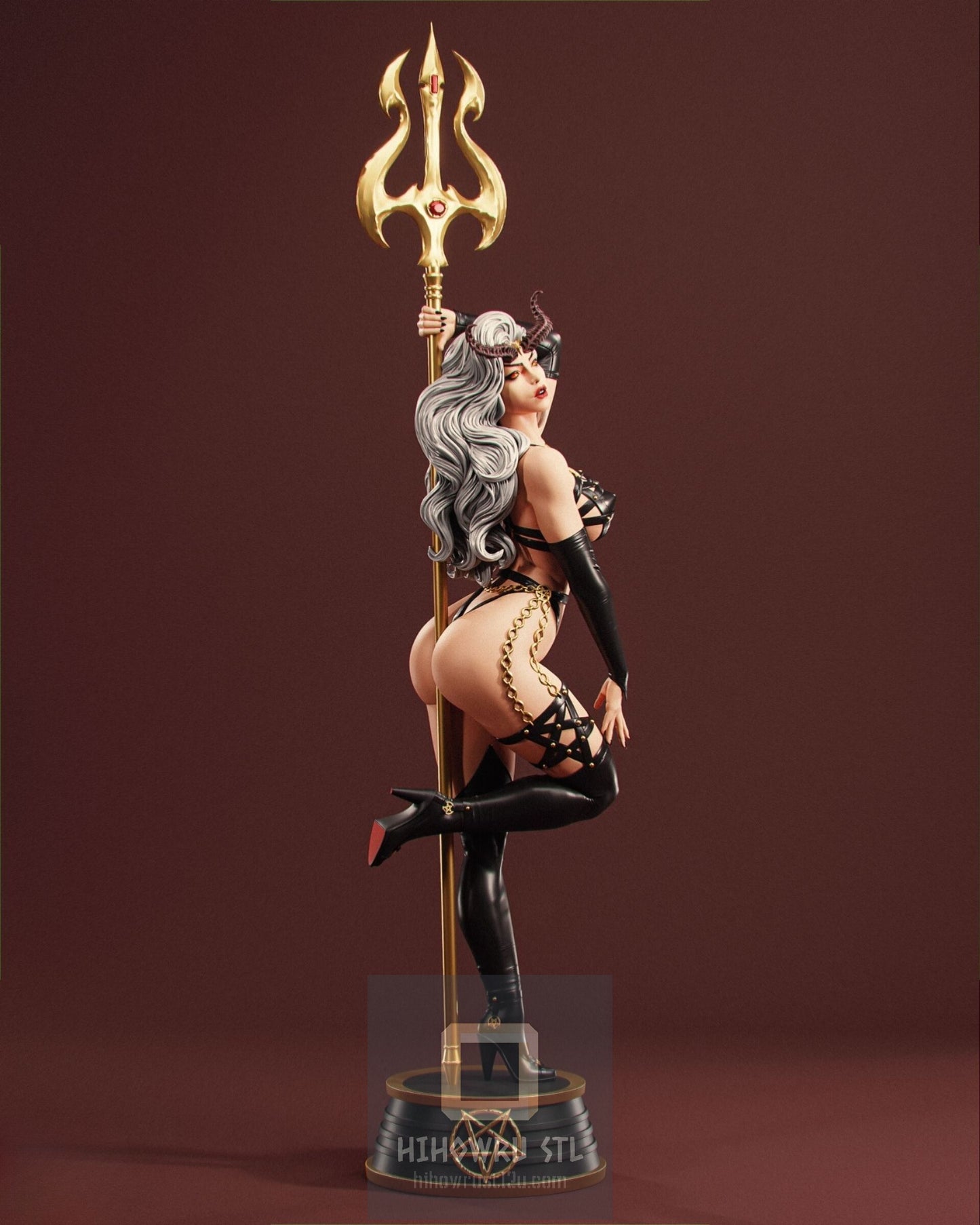 4558 Satana Hellstrom - Marvel Comics - STL 3D Print Files