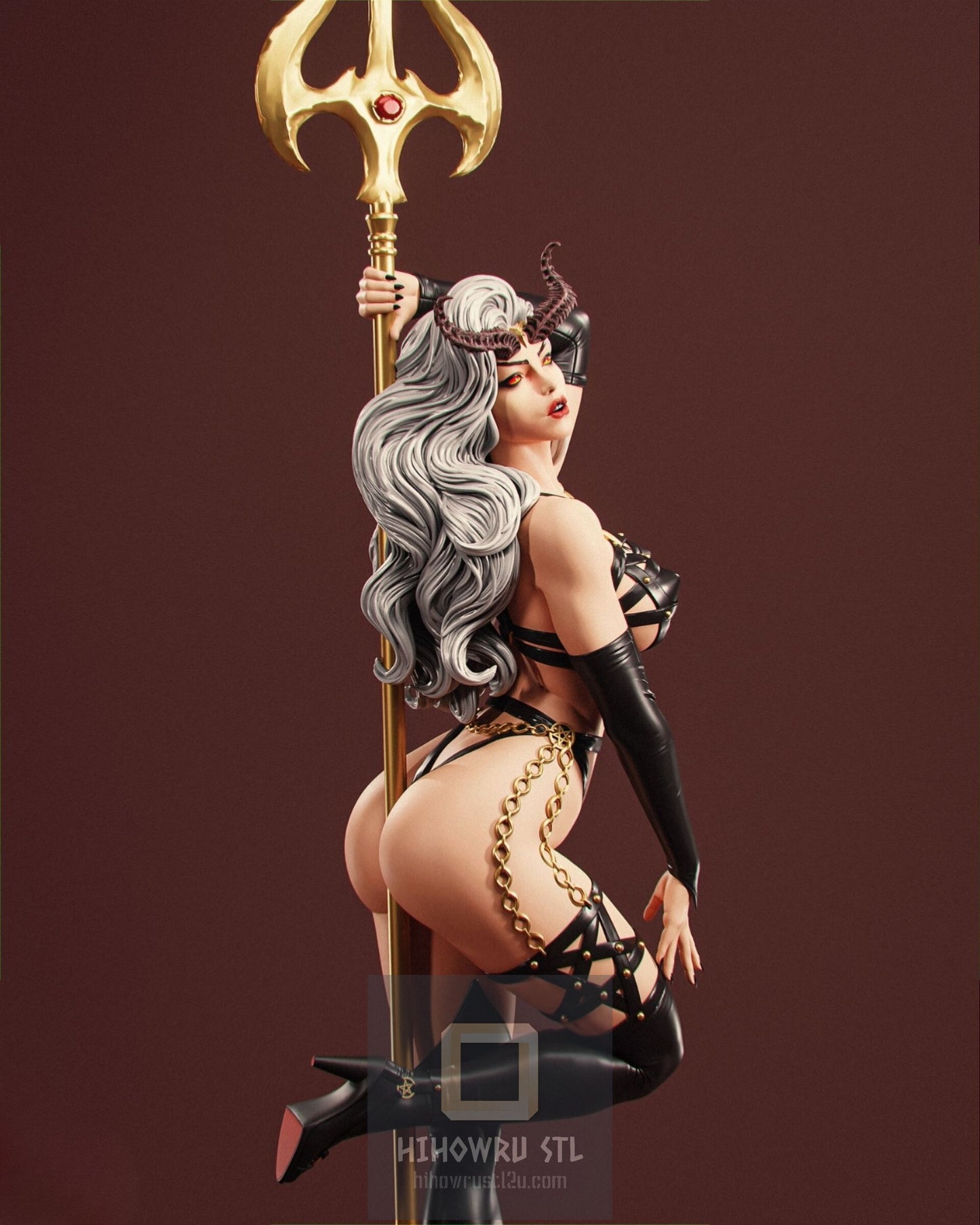 4558 Satana Hellstrom - Marvel Comics - STL 3D Print Files