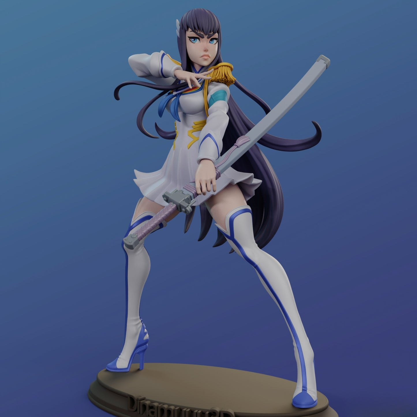 3347 Satsuki Kiryūin NSFW - Kill la Kill - STL 3D Print Files