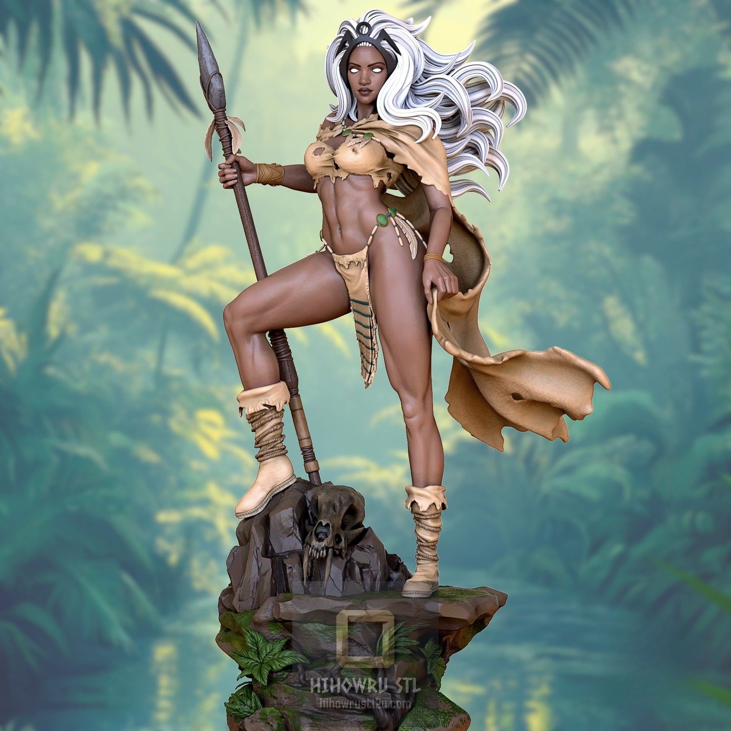 5228 Storm NSFW Savage Land - X-men - STL 3D Print Files