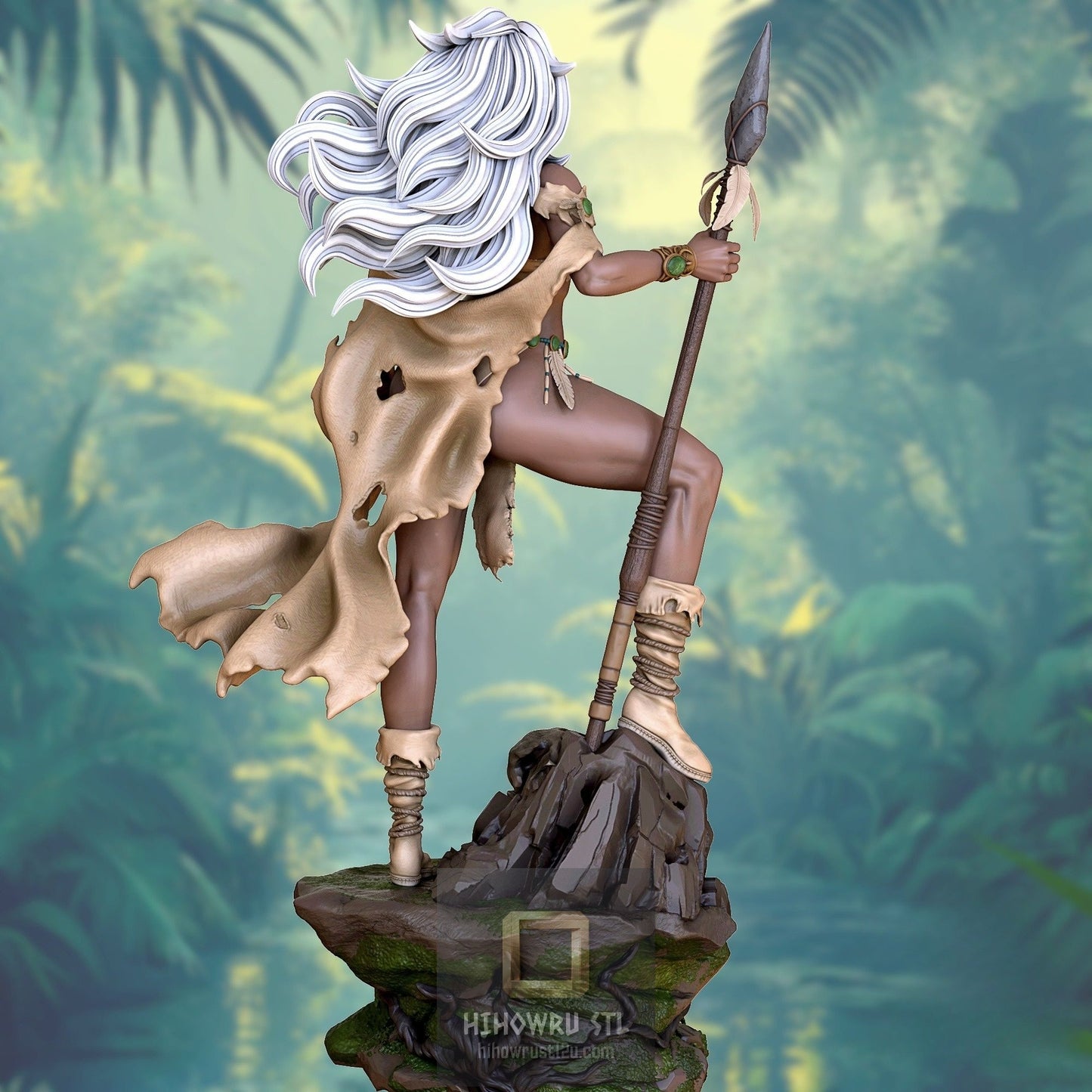 5228 Storm NSFW Savage Land - X-men - STL 3D Print Files