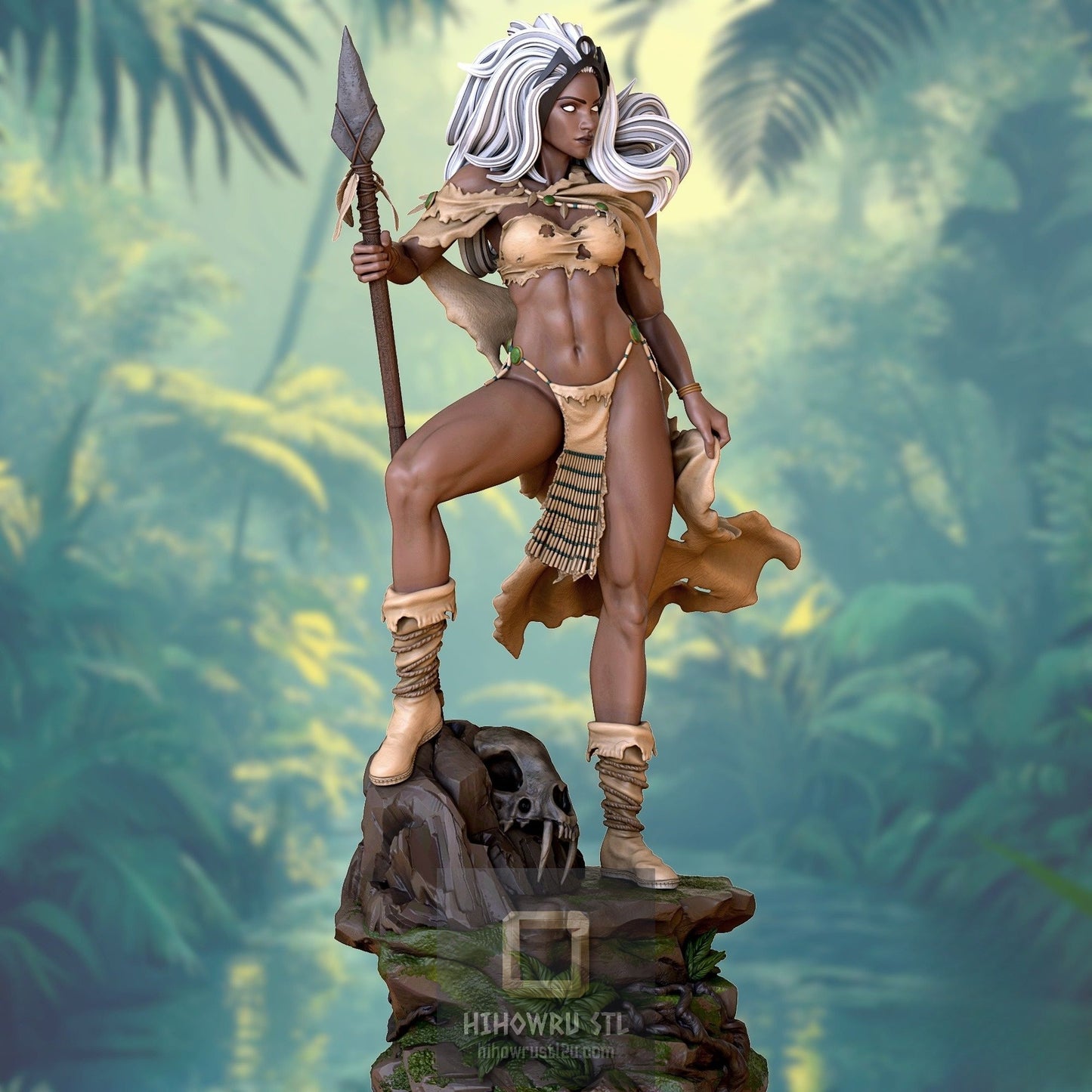 5228 Storm NSFW Savage Land - X-men - STL 3D Print Files