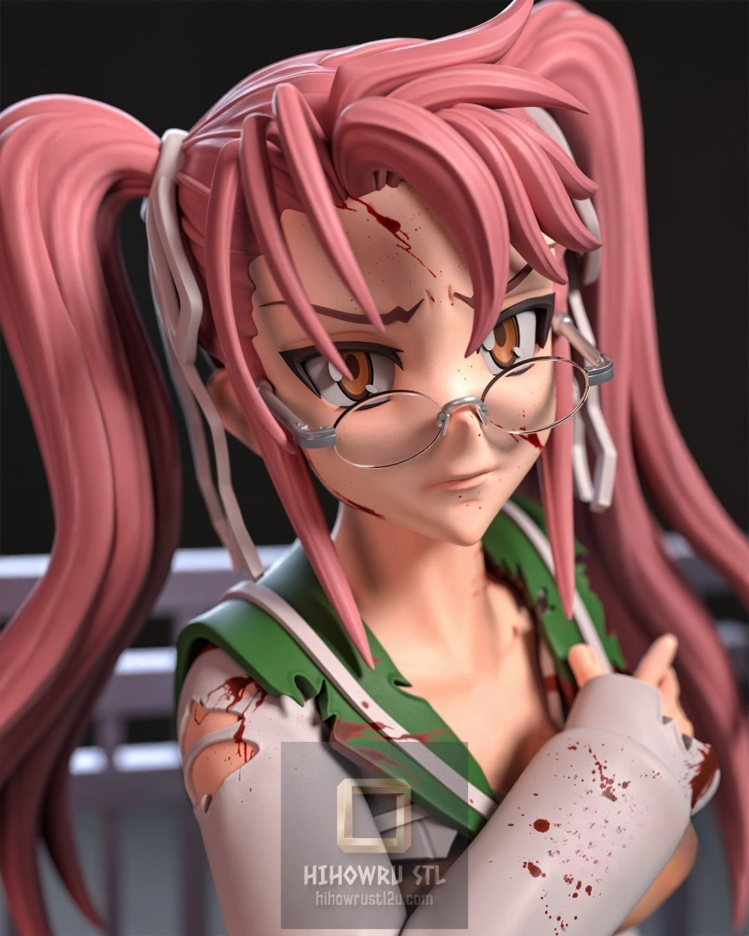 5364 Saya Takagi NSFW - Highschool of the Dead - STL 3D Print Files