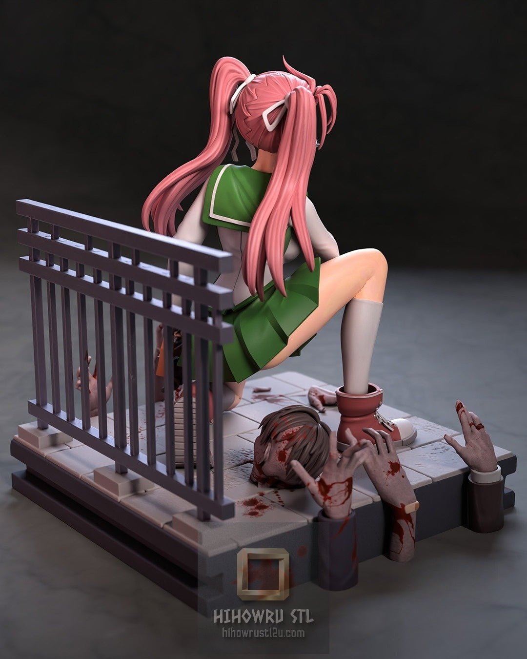 5364 Saya Takagi NSFW - Highschool of the Dead - STL 3D Print Files