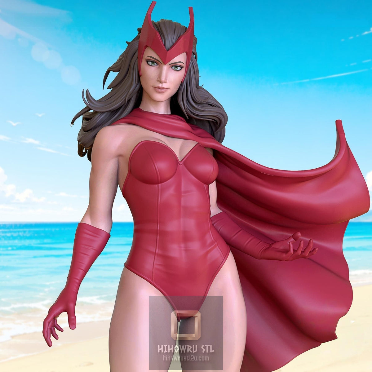 5529 Scarlet Witch - Wanda Maximoff - STL 3D Print Files