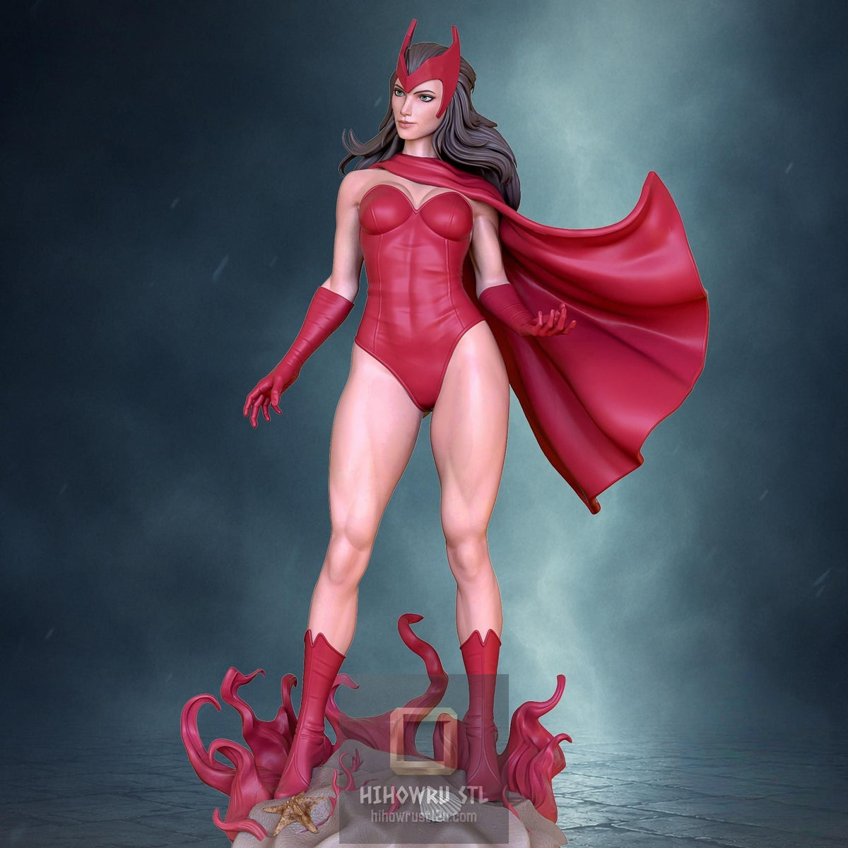 5529 Scarlet Witch - Wanda Maximoff - STL 3D Print Files