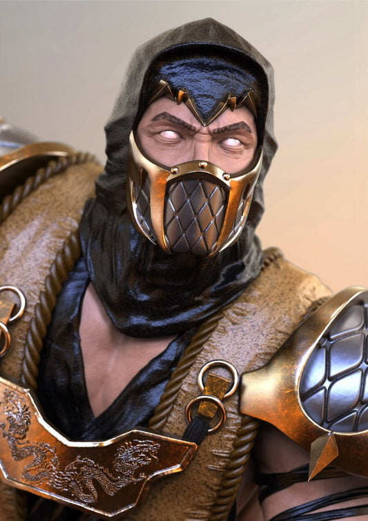 3421 Scorpion - Mortal Kombat - STL 3D Print Files