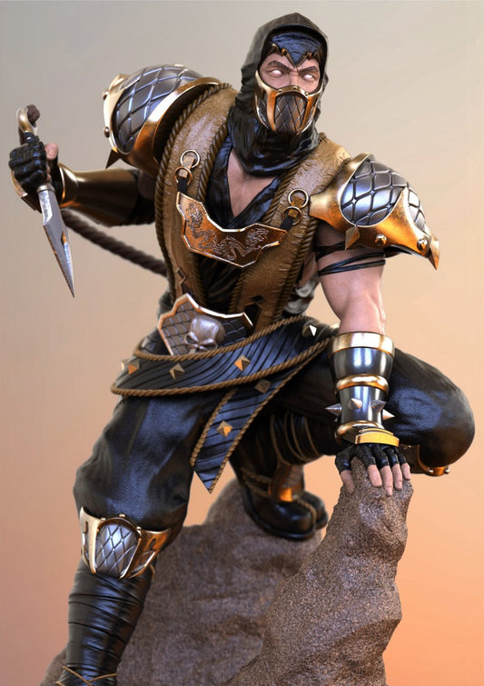 3421 Scorpion - Mortal Kombat - STL 3D Print Files
