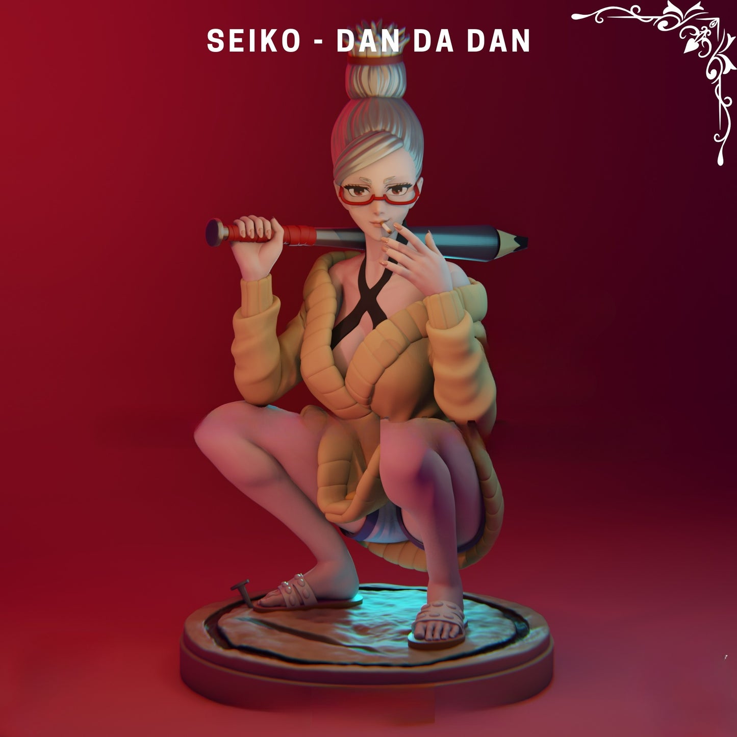 3401 Seiko Ayase NSFW - Dandadan - STL 3D Print Files