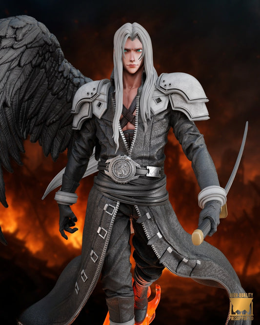 4266 Sephiroth - Final Fantasy VII - STL 3D Print Files