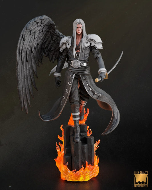 4266 Sephiroth - Final Fantasy VII - STL 3D Print Files