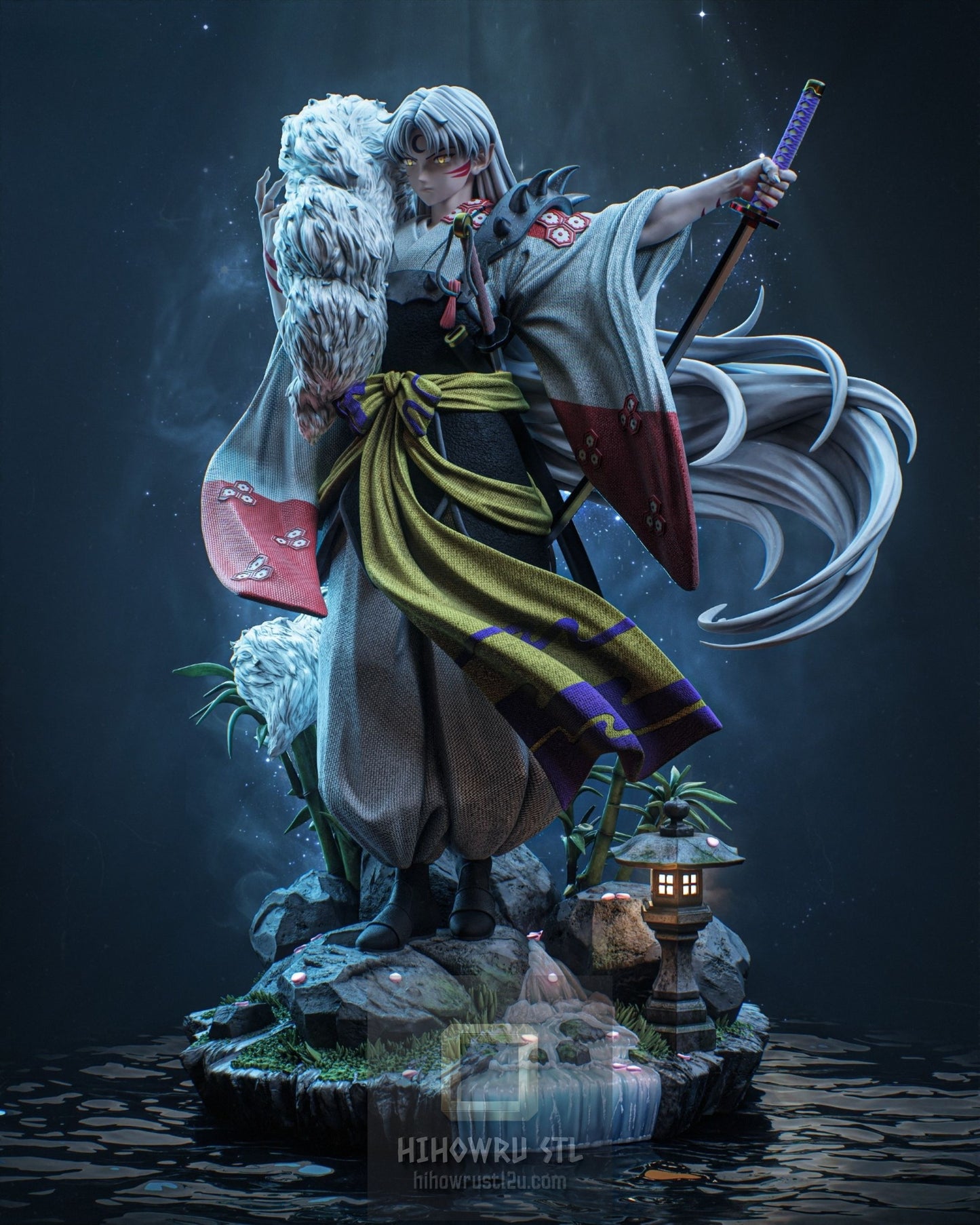 5027 Sesshōmaru - Inuyasha - STL 3D Print Files