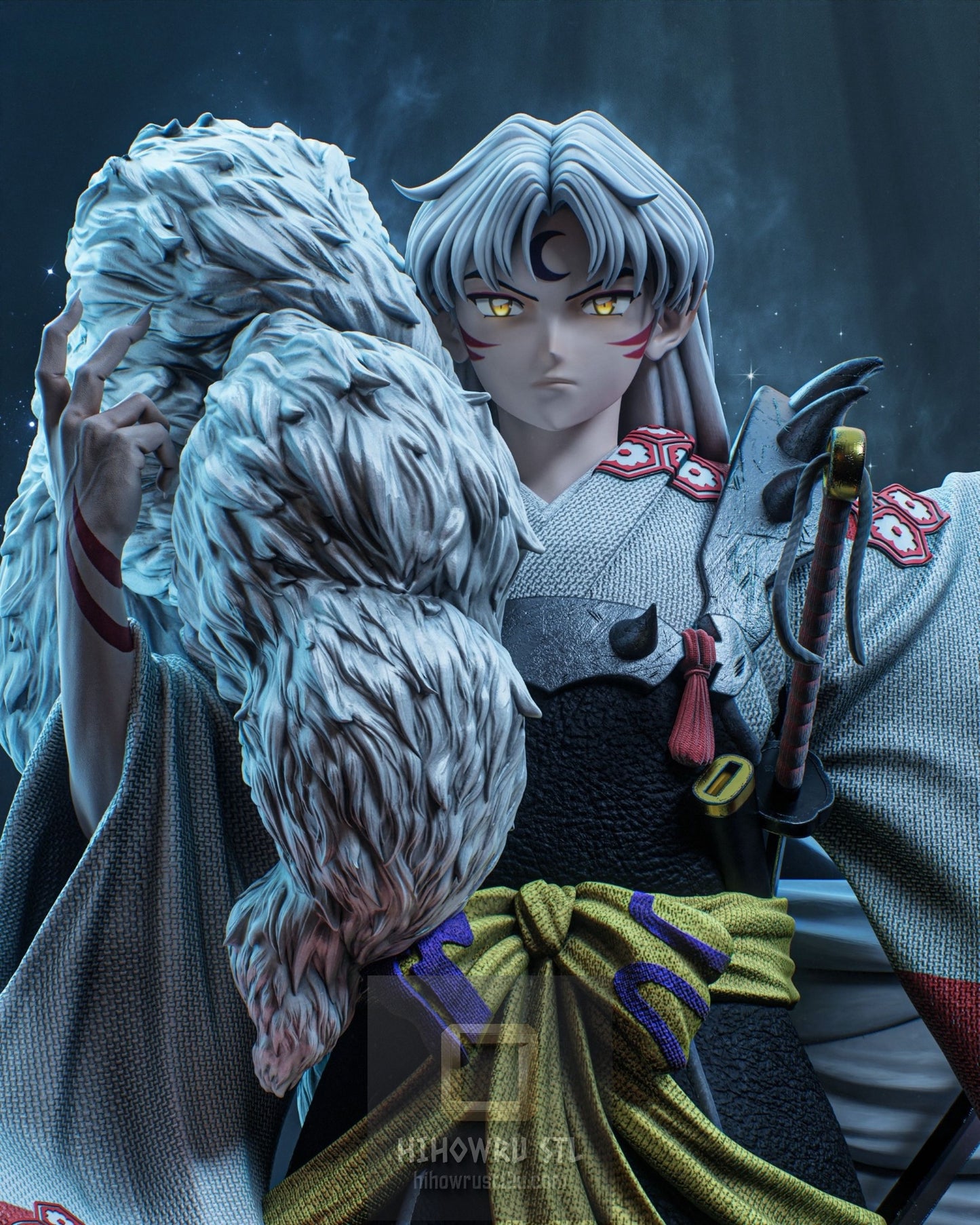 5027 Sesshōmaru - Inuyasha - STL 3D Print Files