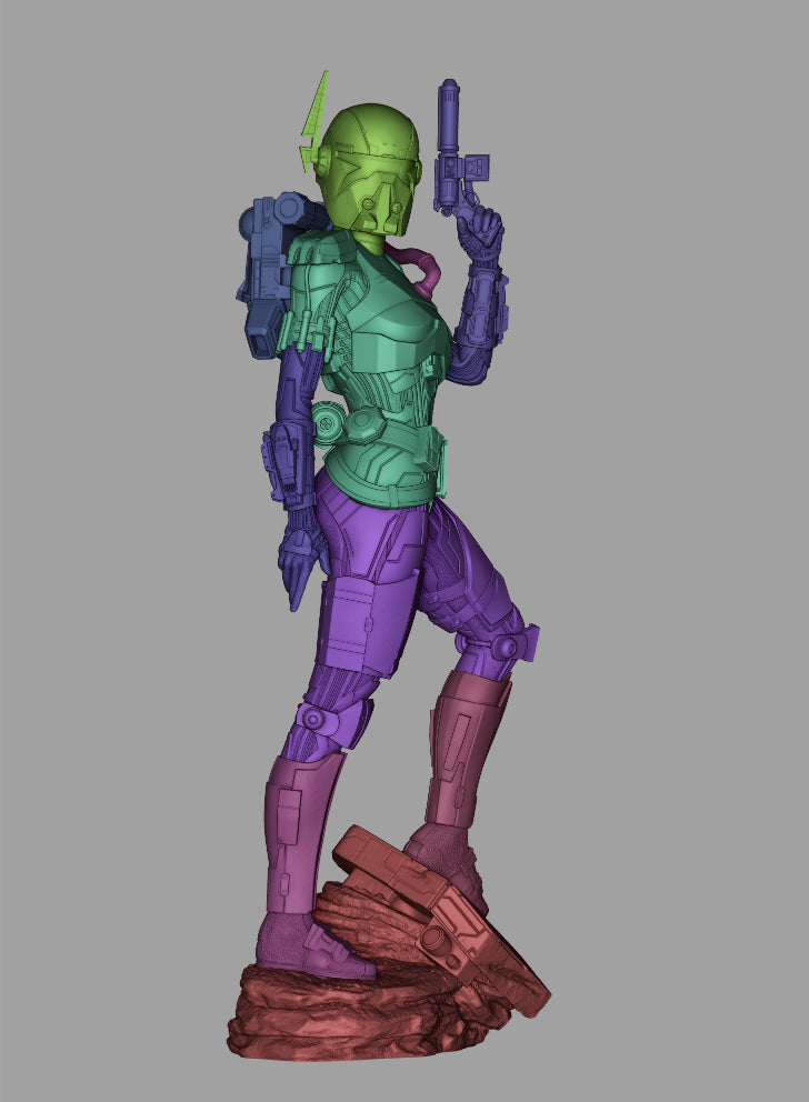 3732 Shae Vizla - Star Wars - STL 3D Print Files