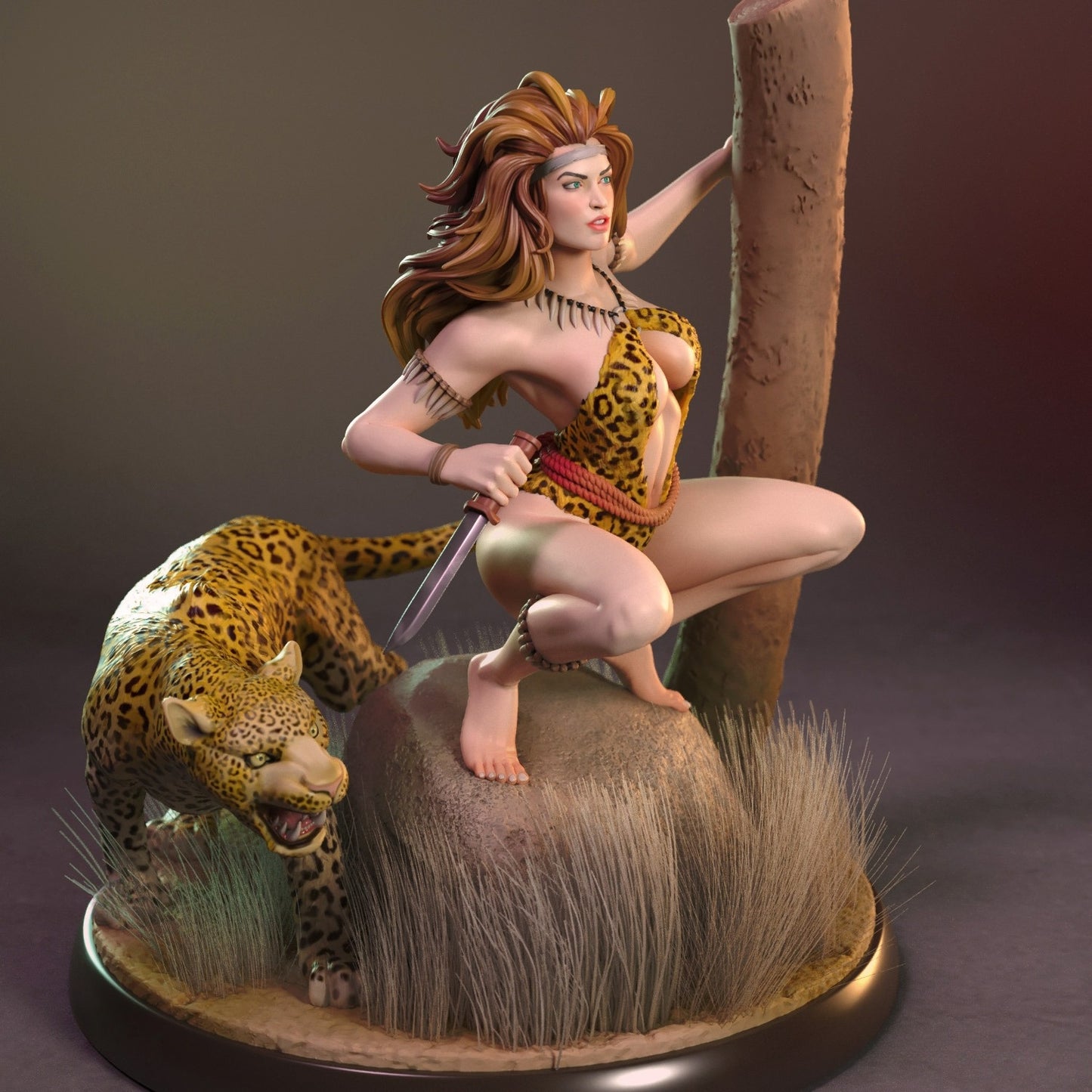 3203 Shanna the She-Devil NSFW - Marvel Comics - STL 3D Print Files