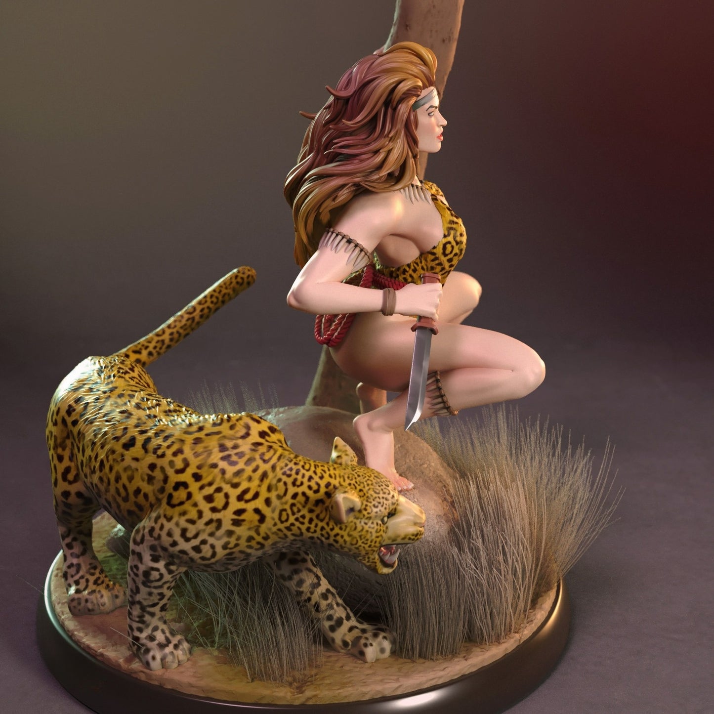 3203 Shanna the She-Devil NSFW - Marvel Comics - STL 3D Print Files