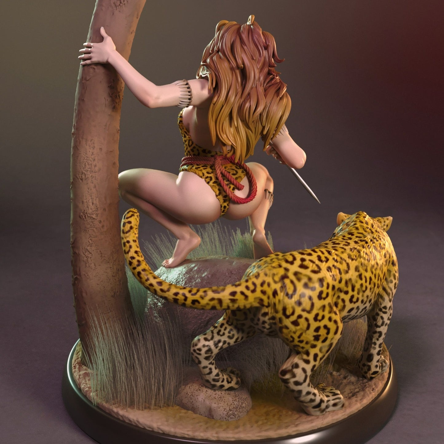 3203 Shanna the She-Devil NSFW - Marvel Comics - STL 3D Print Files