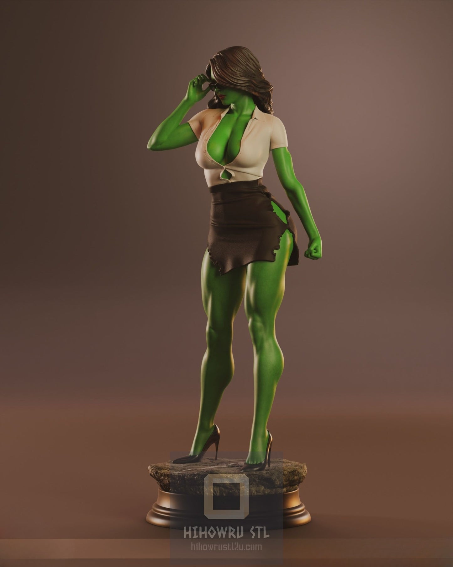 4295 She Hulk - Marvel Comics - STL 3D Print Files