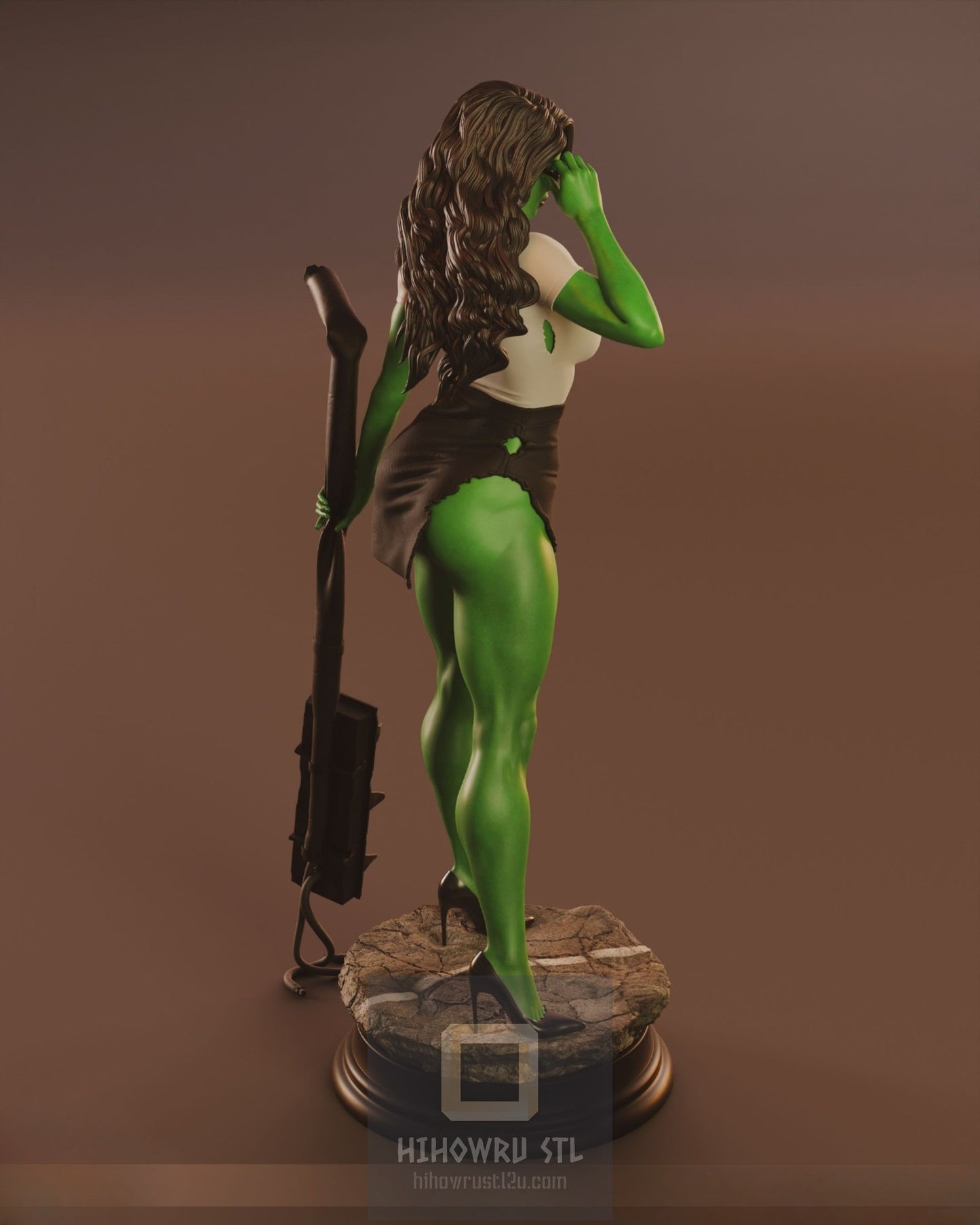 4295 She Hulk - Marvel Comics - STL 3D Print Files