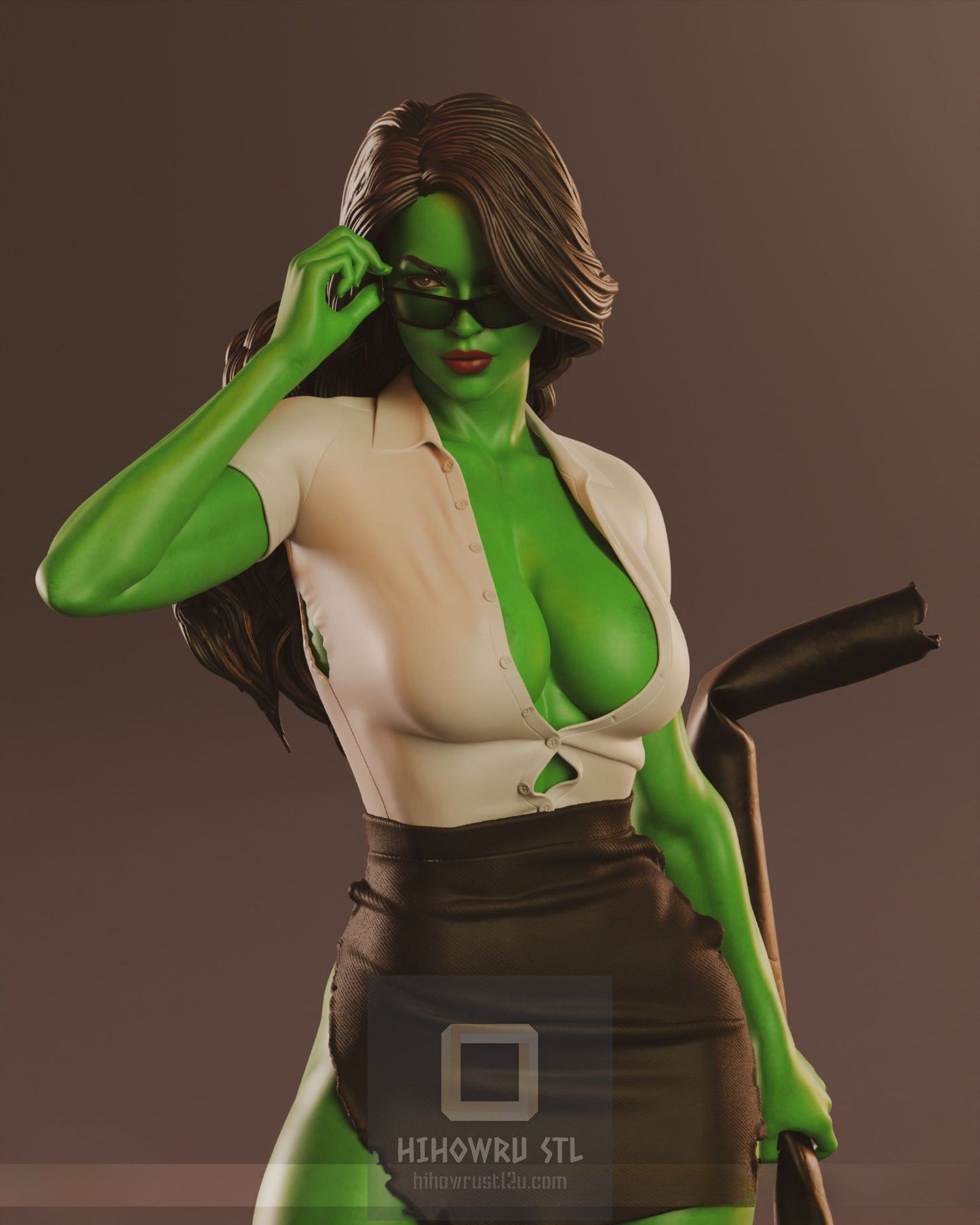 4295 She Hulk - Marvel Comics - STL 3D Print Files