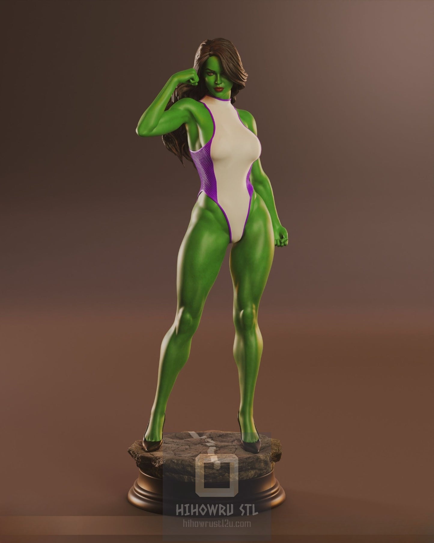 4295 She Hulk - Marvel Comics - STL 3D Print Files