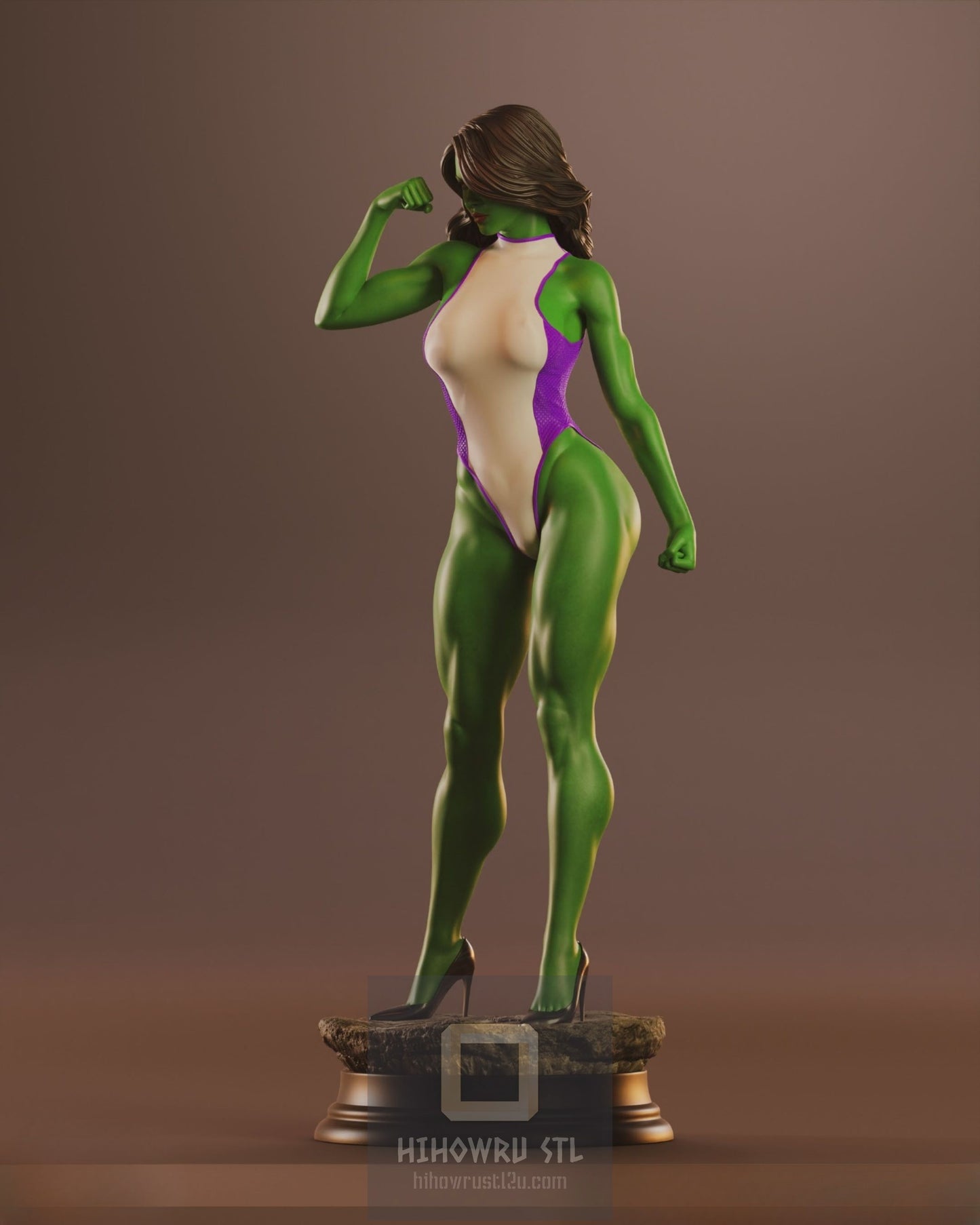 4295 She Hulk - Marvel Comics - STL 3D Print Files