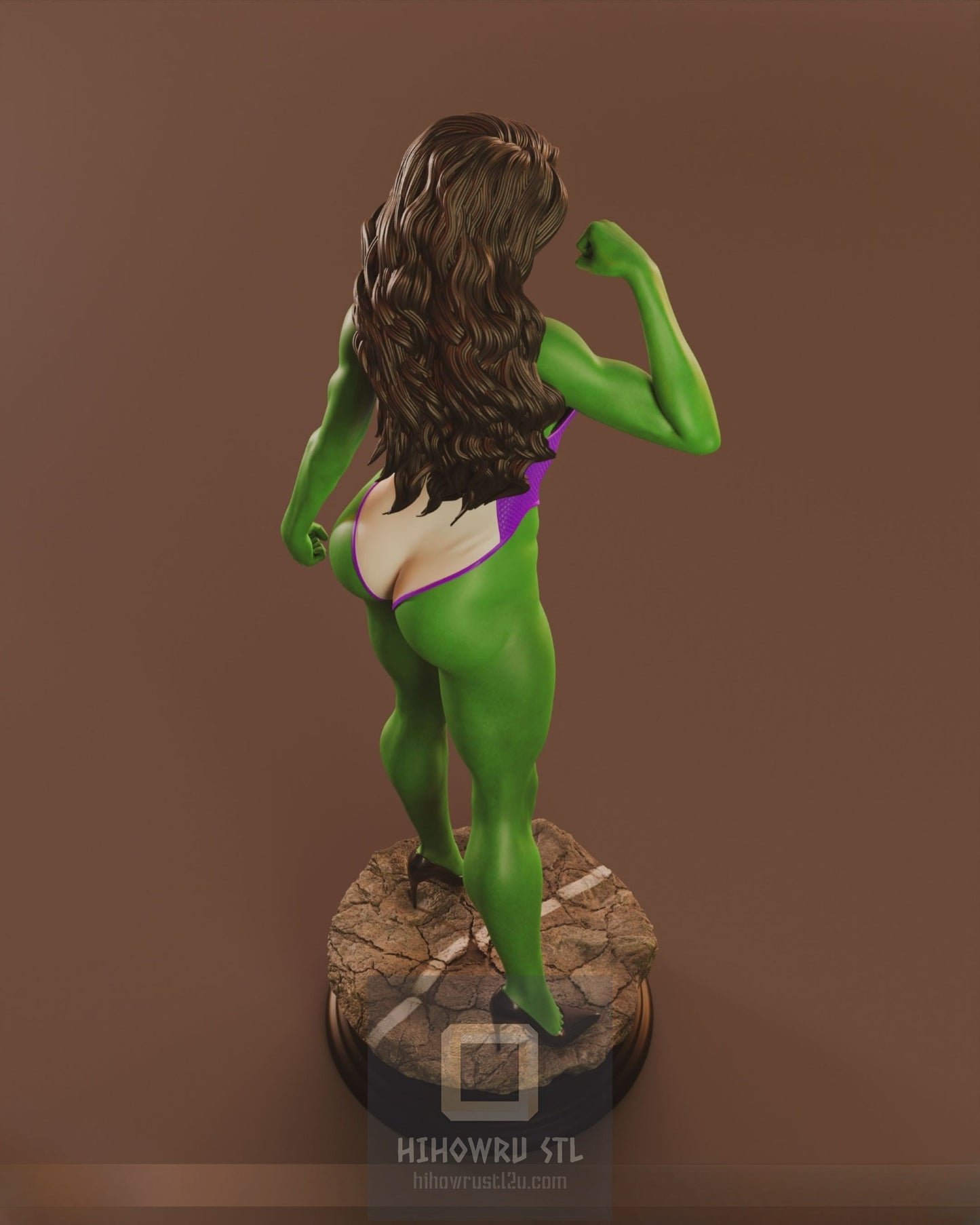 4295 She Hulk - Marvel Comics - STL 3D Print Files
