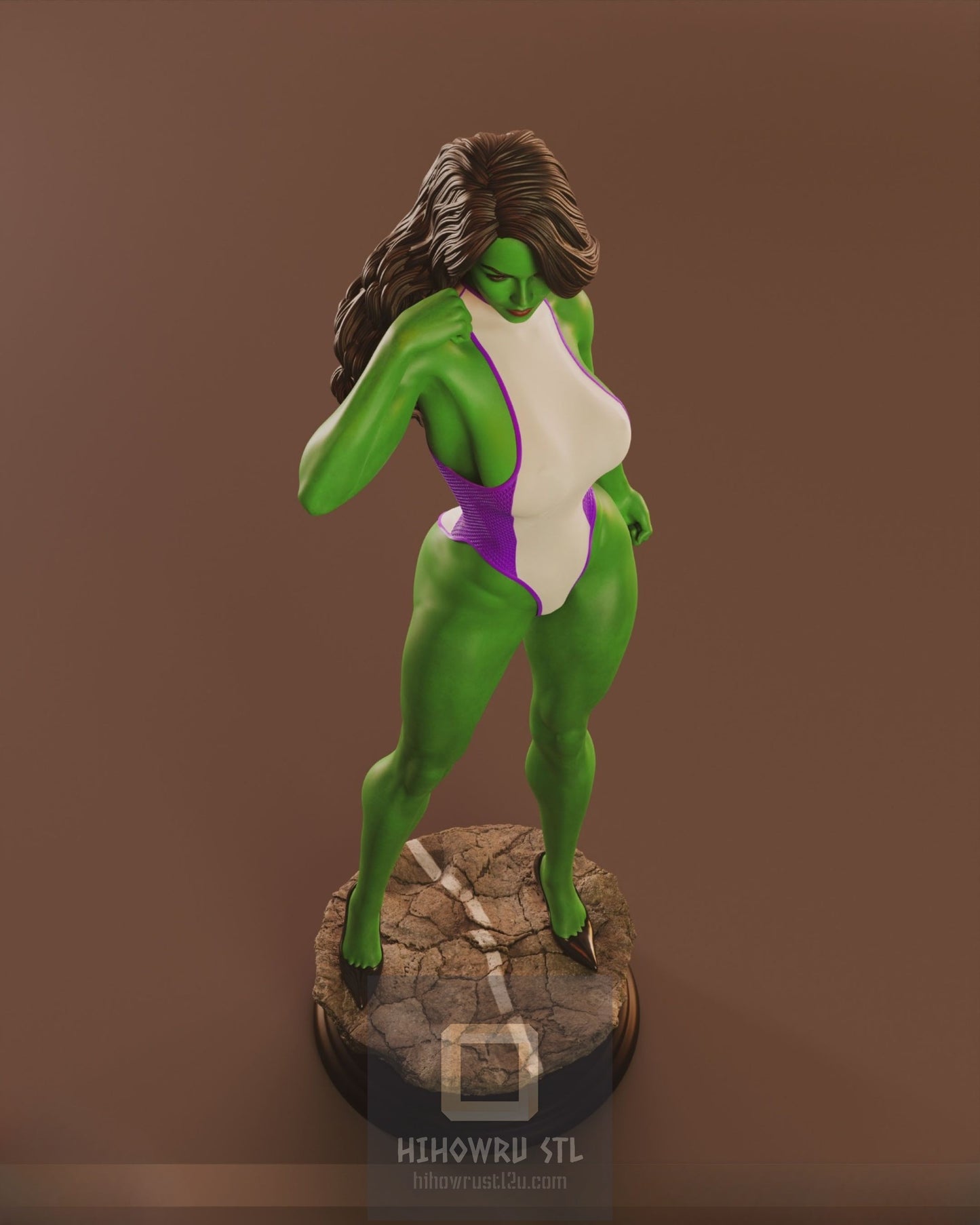 4295 She Hulk - Marvel Comics - STL 3D Print Files