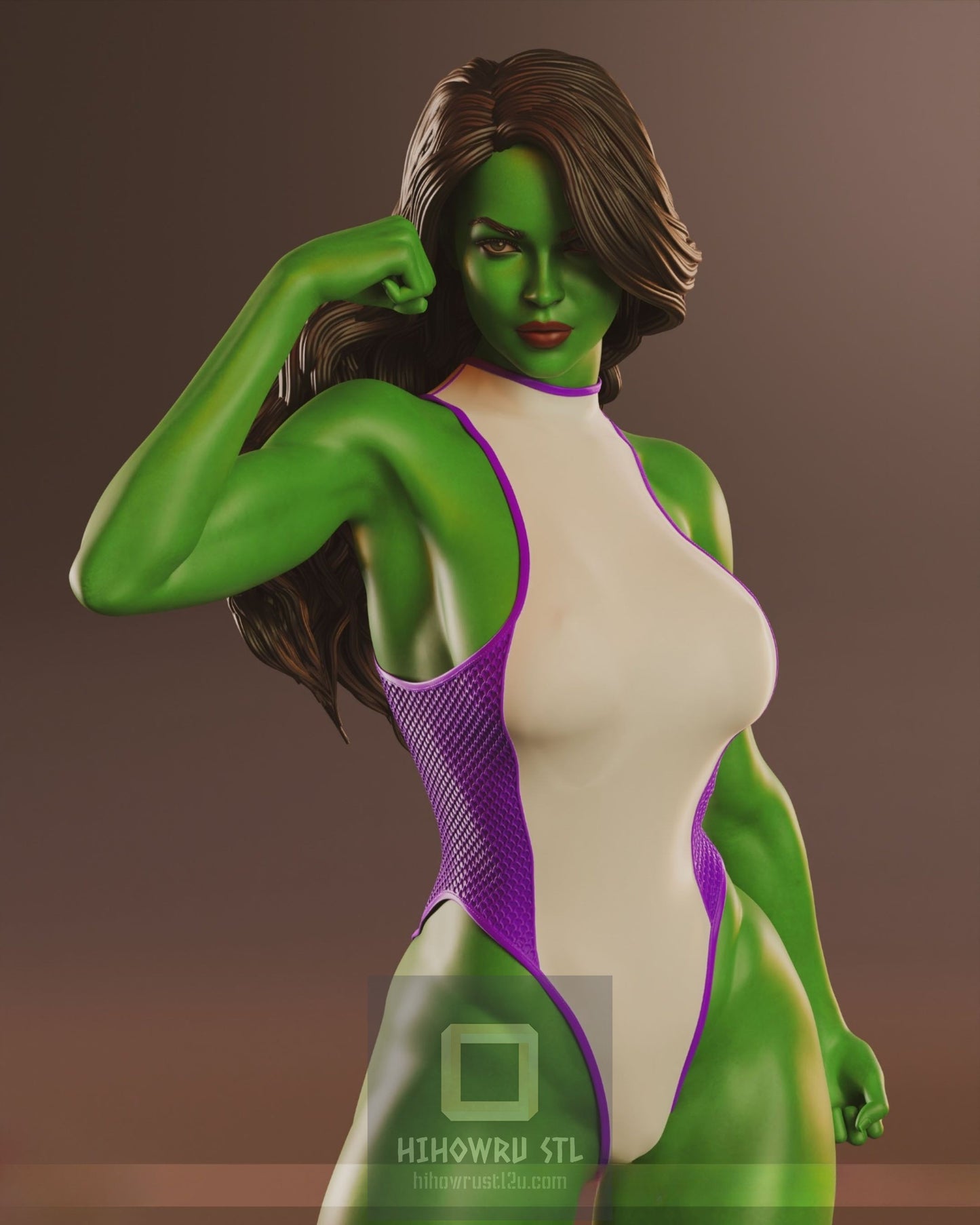 4295 She Hulk - Marvel Comics - STL 3D Print Files