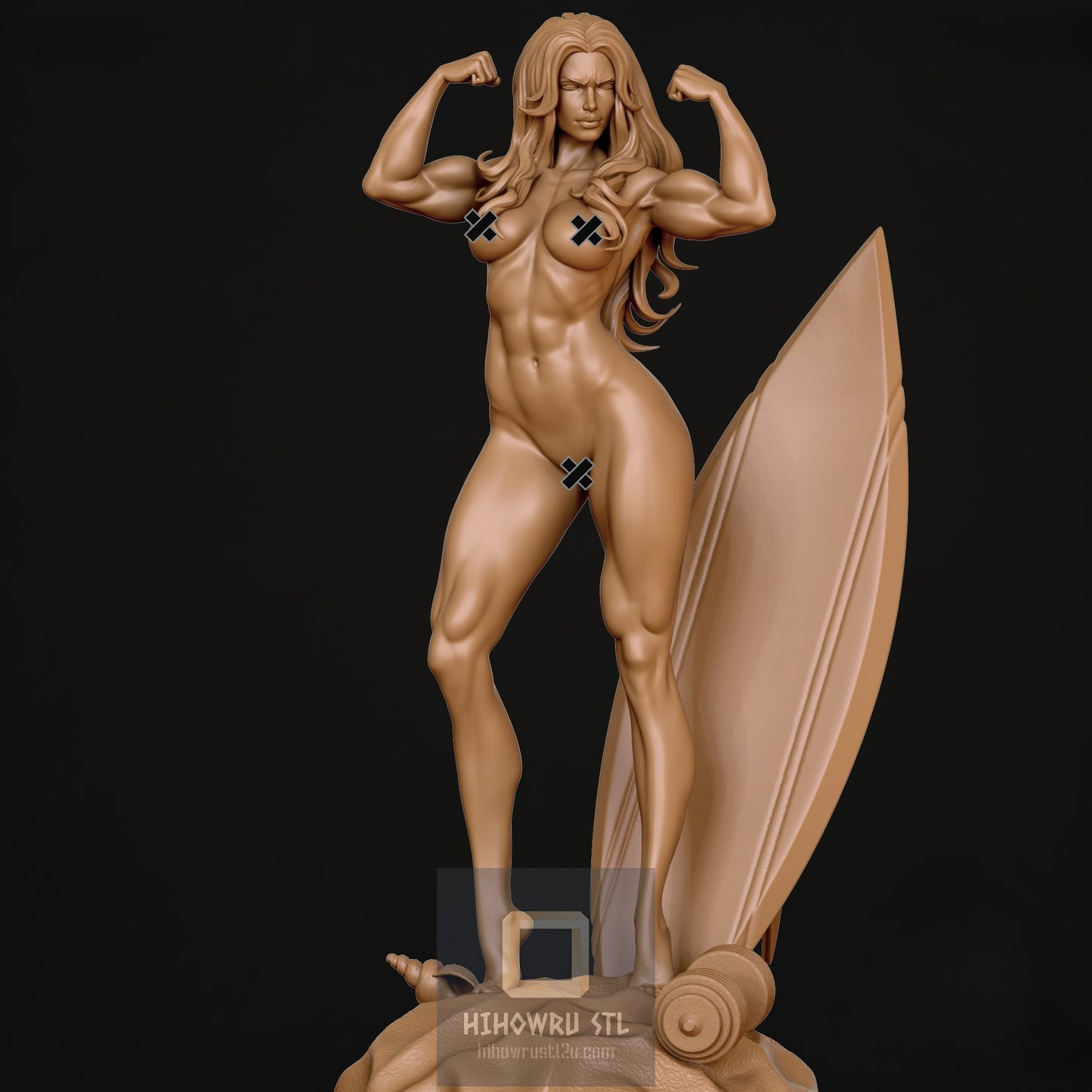 4444 She Hulk NSFW - Marvel Comics - STL 3D Print Files