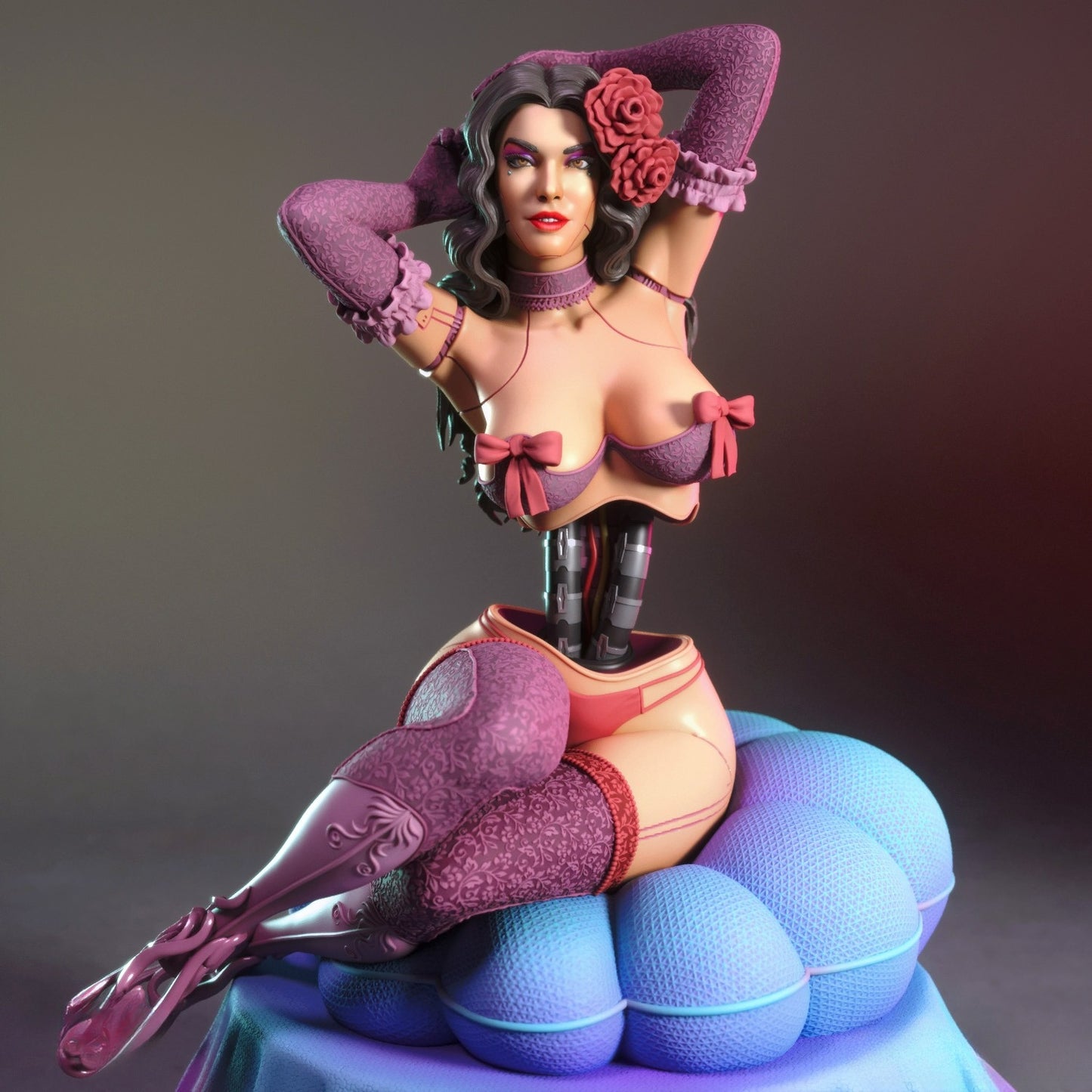 3381 Shelley Robot NSFW - STL 3D Print Files