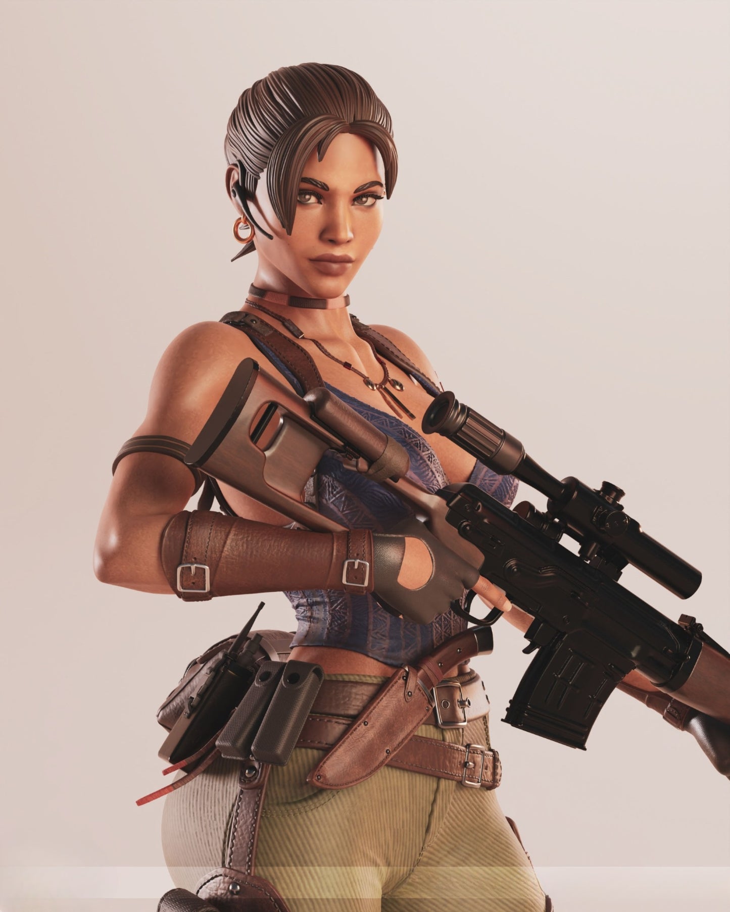 4831 Sheva Alomar NSFW - Resident Evil - STL 3D Print Files