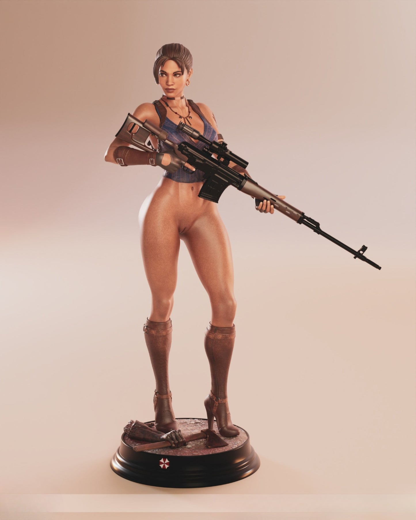 4831 Sheva Alomar NSFW - Resident Evil - STL 3D Print Files