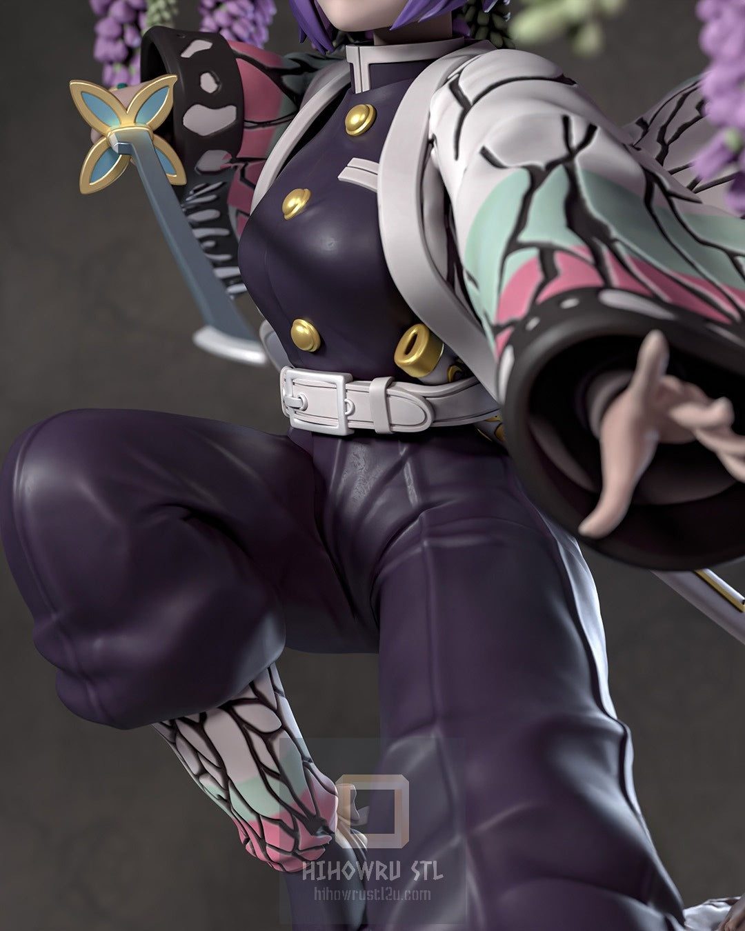 4555 Shinobu Kocho NSFW - Kimetsu no Yaiba - STL 3D Print Files