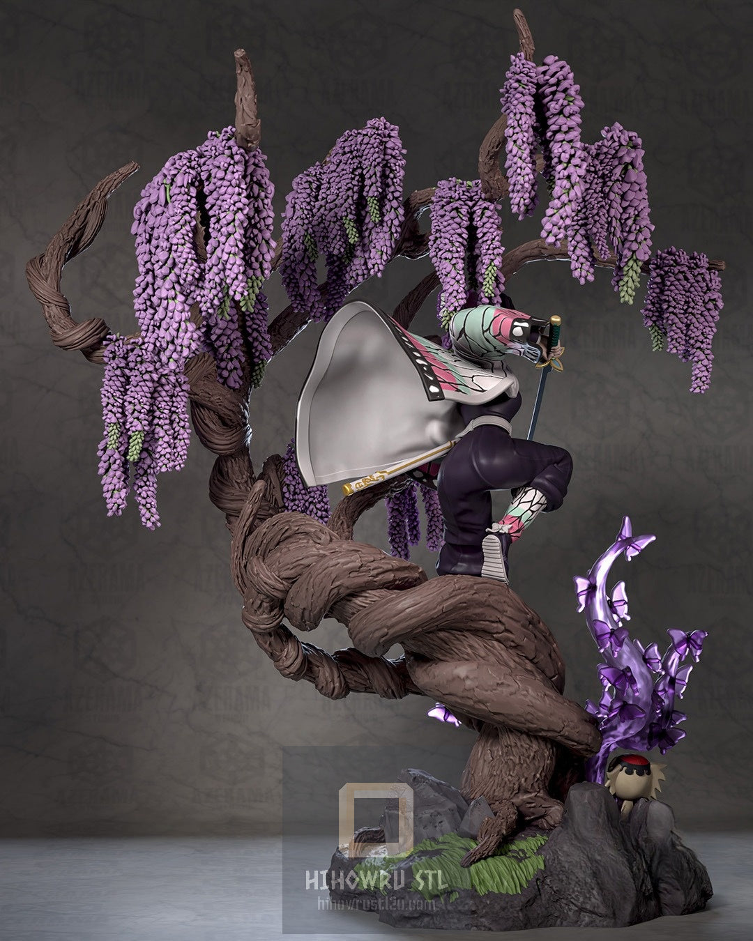 4555 Shinobu Kocho NSFW - Kimetsu no Yaiba - STL 3D Print Files