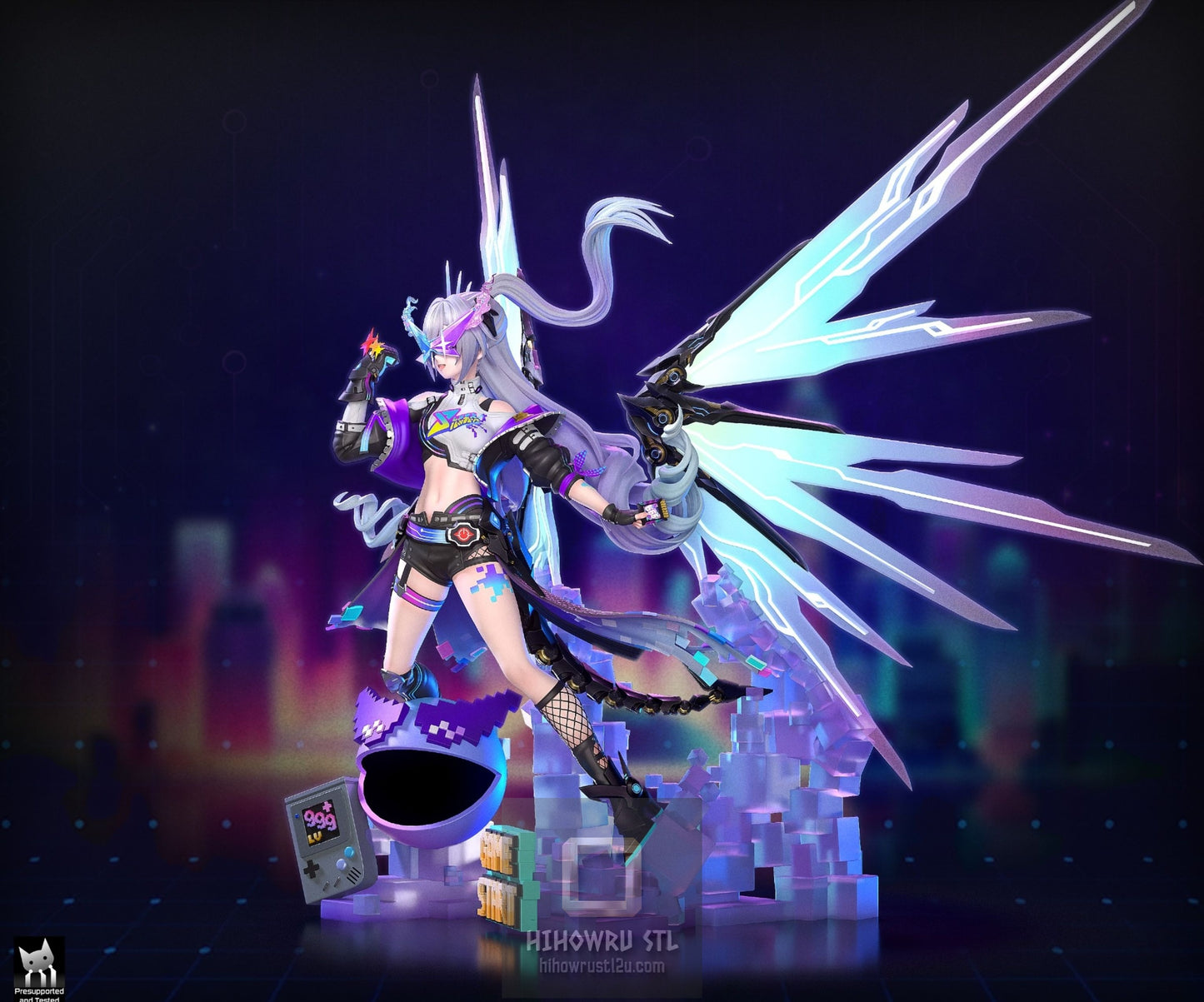 5286 Silver Wolf - Honkai: Star Rail - STL 3D Print Files
