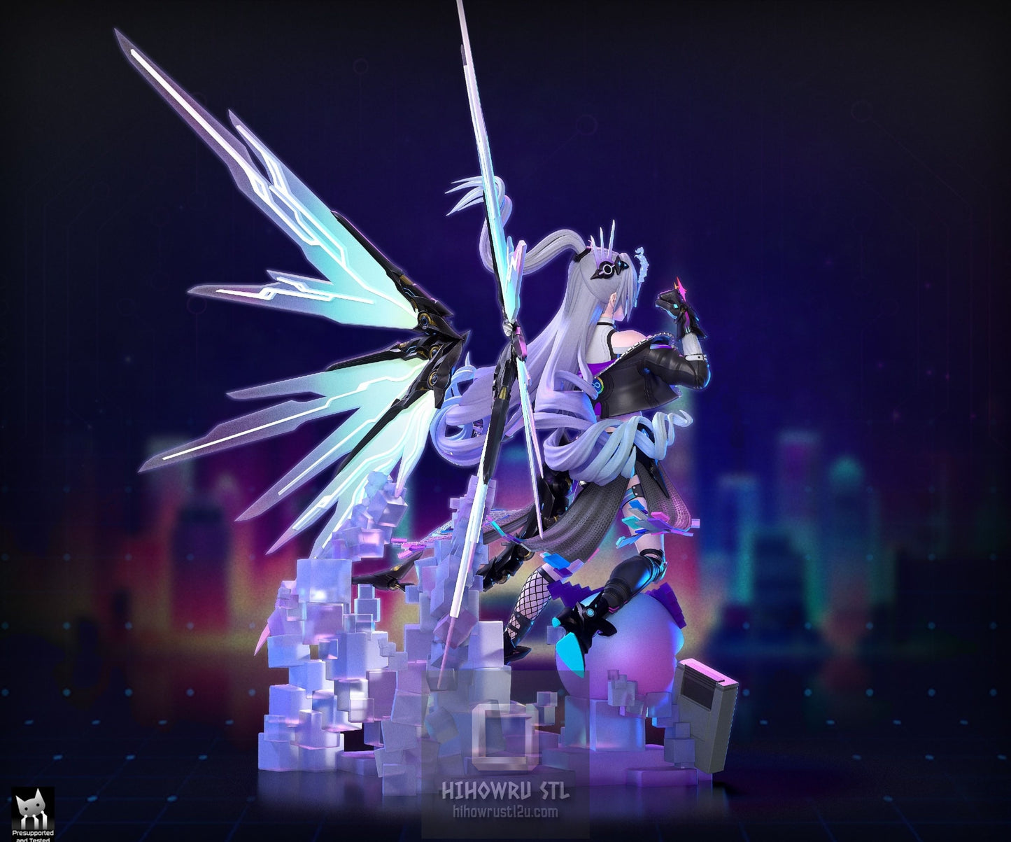 5286 Silver Wolf - Honkai: Star Rail - STL 3D Print Files