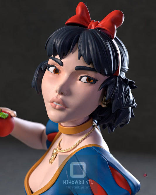 4849 Snow White NSFW - STL 3D Print Files